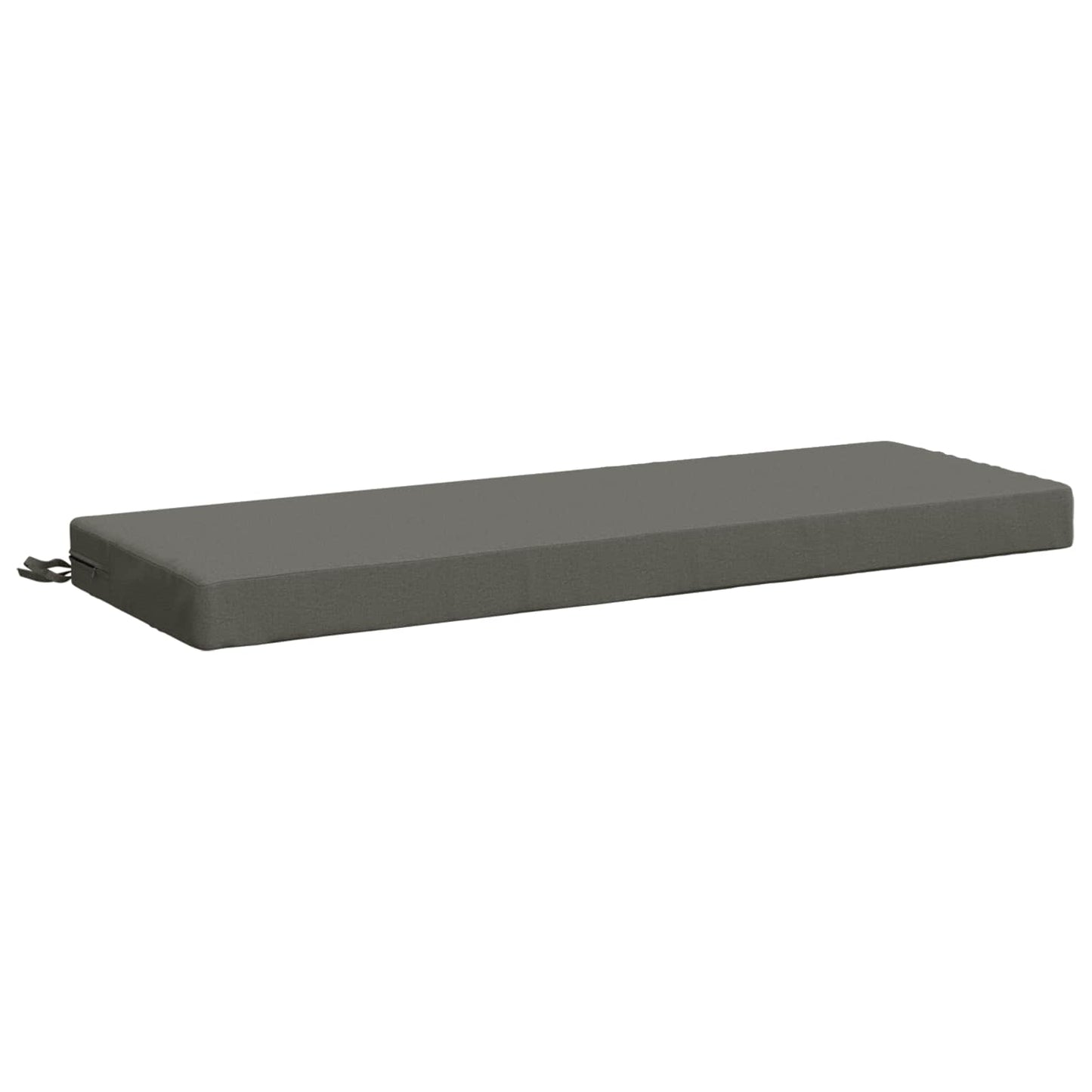 vidaXL Μαξιλάρι πάγκου SOEST 100% Πολυεστέρας Γκρι 120 x 40 x 8 εκ