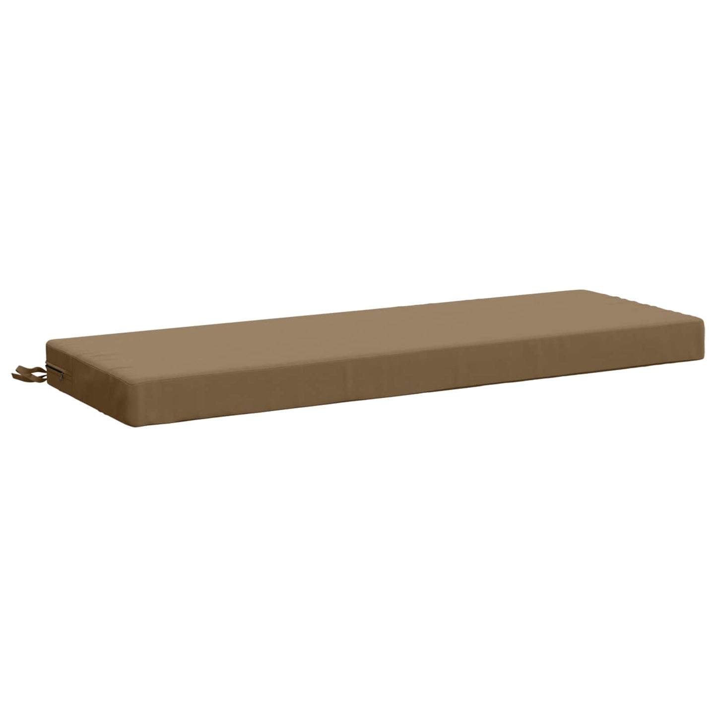 vidaXL Μαξιλάρι πάγκου SOEST 100% Πολυεστέρας Taupe 120 x 40 x 8 εκ