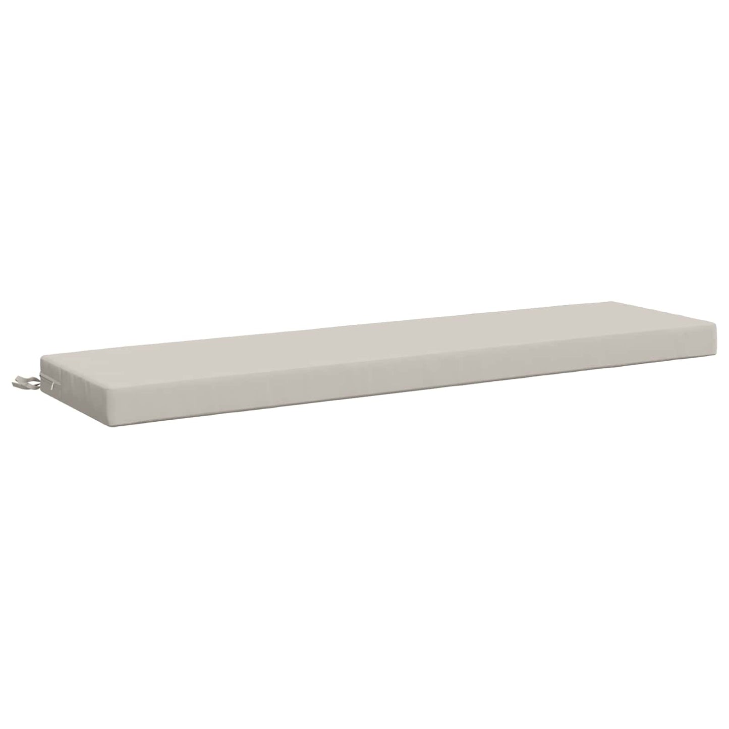 vidaXL Μαξιλάρι πάγκου SOEST 100% Πολυεστέρας Λευκό 150 x 40 x 8 εκ.