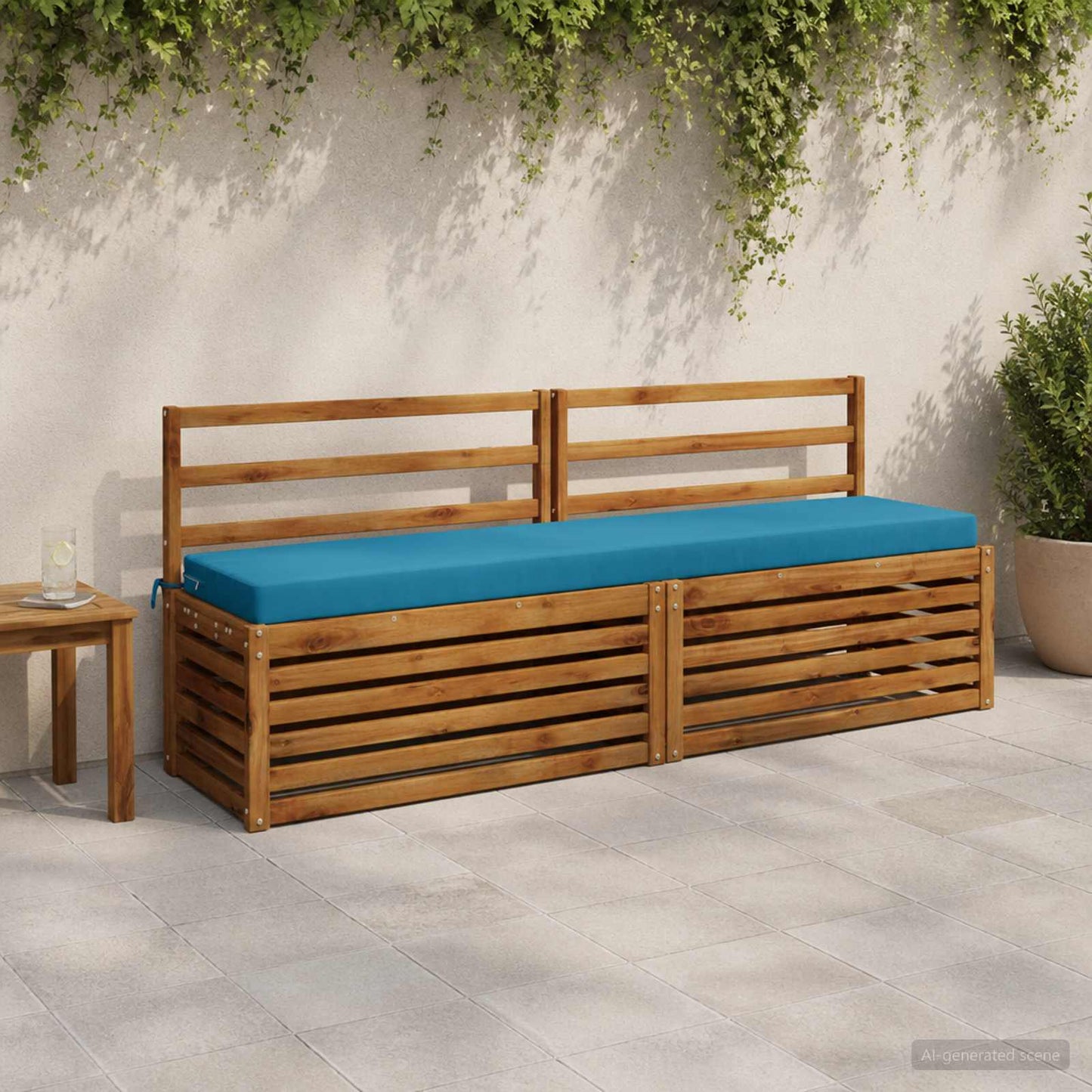 vidaXL Μαξιλάρια Πάγκου 2 Τεμαχίων SOEST 2 τμχ. 100% Πολυεστέρας