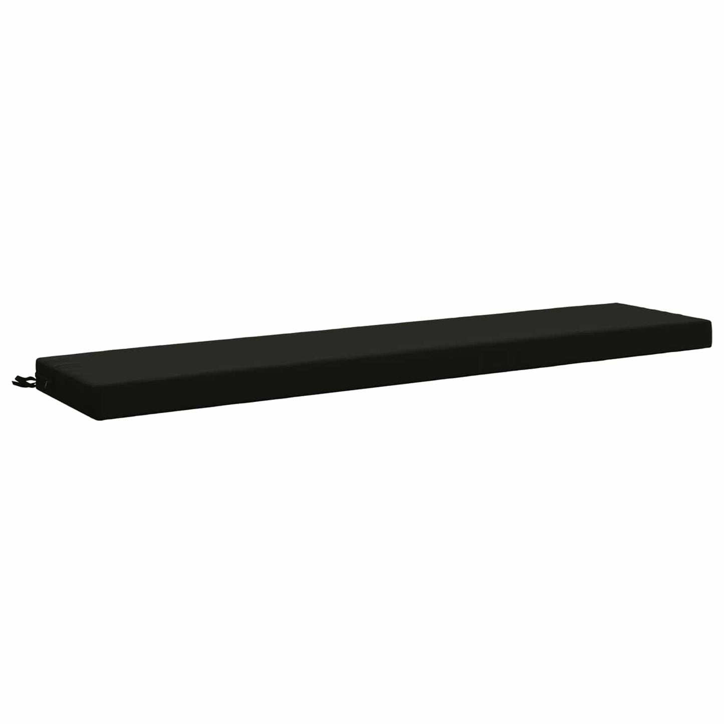 vidaXL Μαξιλάρι πάγκου SOEST 100% Πολυεστέρας Μαύρο 180 x 40 x 8 εκ.