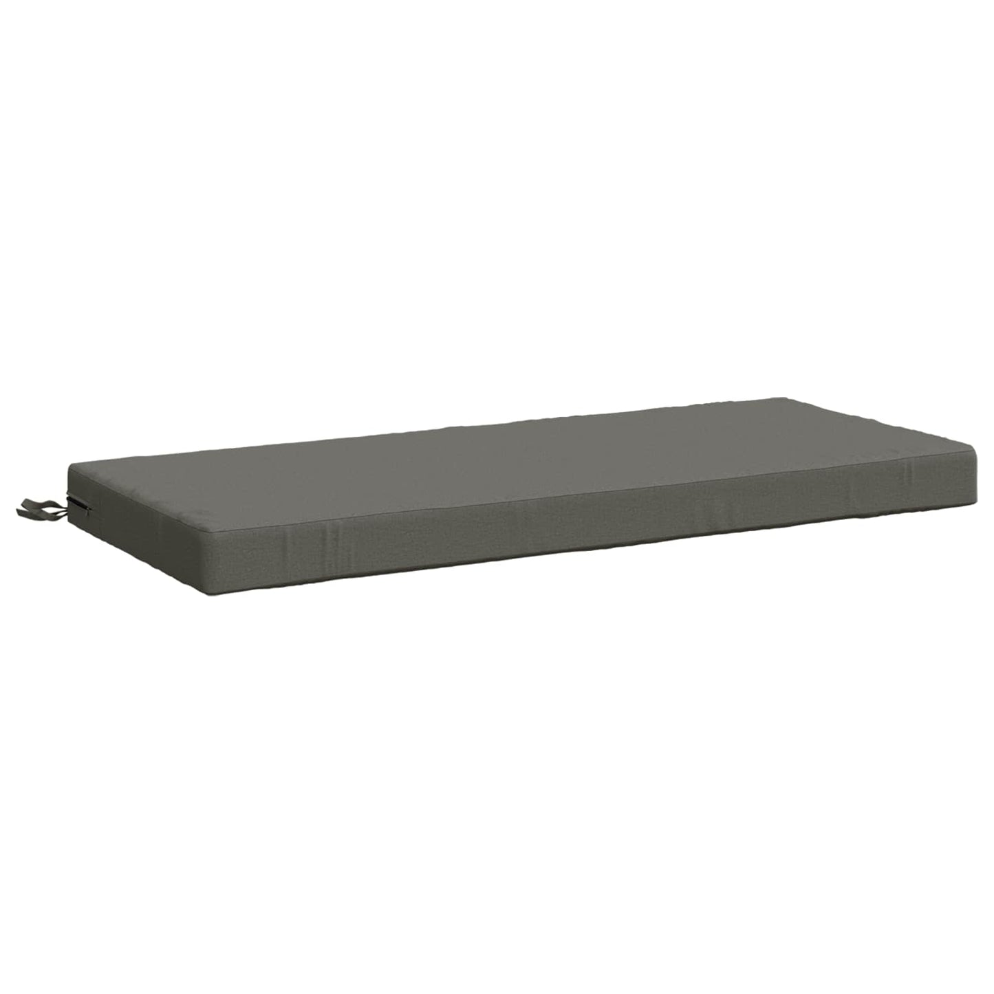 vidaXL Μαξιλάρι πάγκου SOEST 100% Πολυεστέρας Γκρι 120 x 50 x 8 εκ.