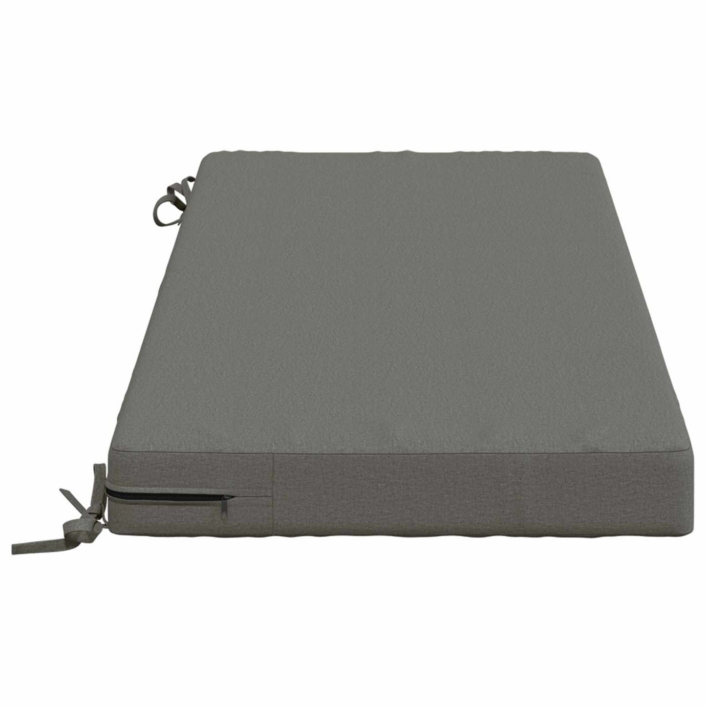 vidaXL Μαξιλάρι πάγκου SOEST 100% Πολυεστέρας Γκρι 120 x 50 x 8 εκ.