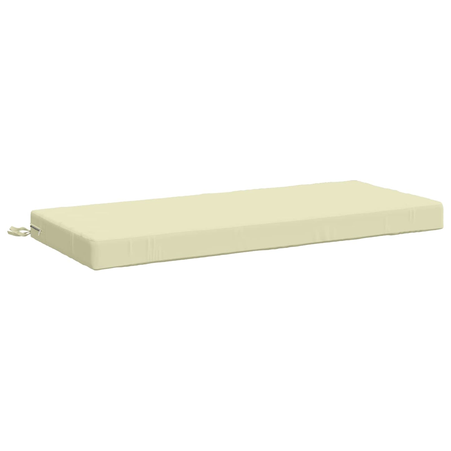 vidaXL Μαξιλάρι πάγκου SOEST 100% Πολυεστέρας Κρεμ 120 x 50 x 8 εκ.