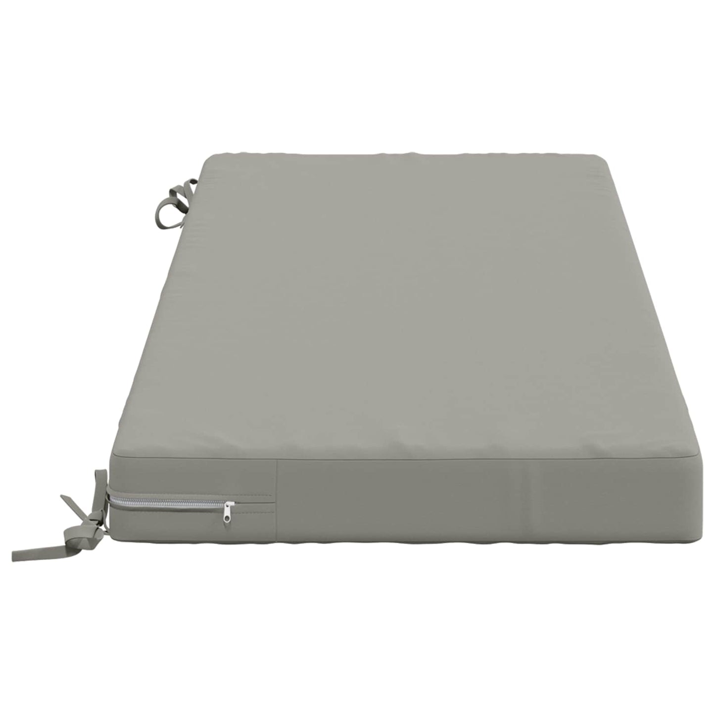 vidaXL Μαξιλάρι πάγκου SOEST 100% Πολυεστέρας Γκρι 120 x 50 x 8 εκ.