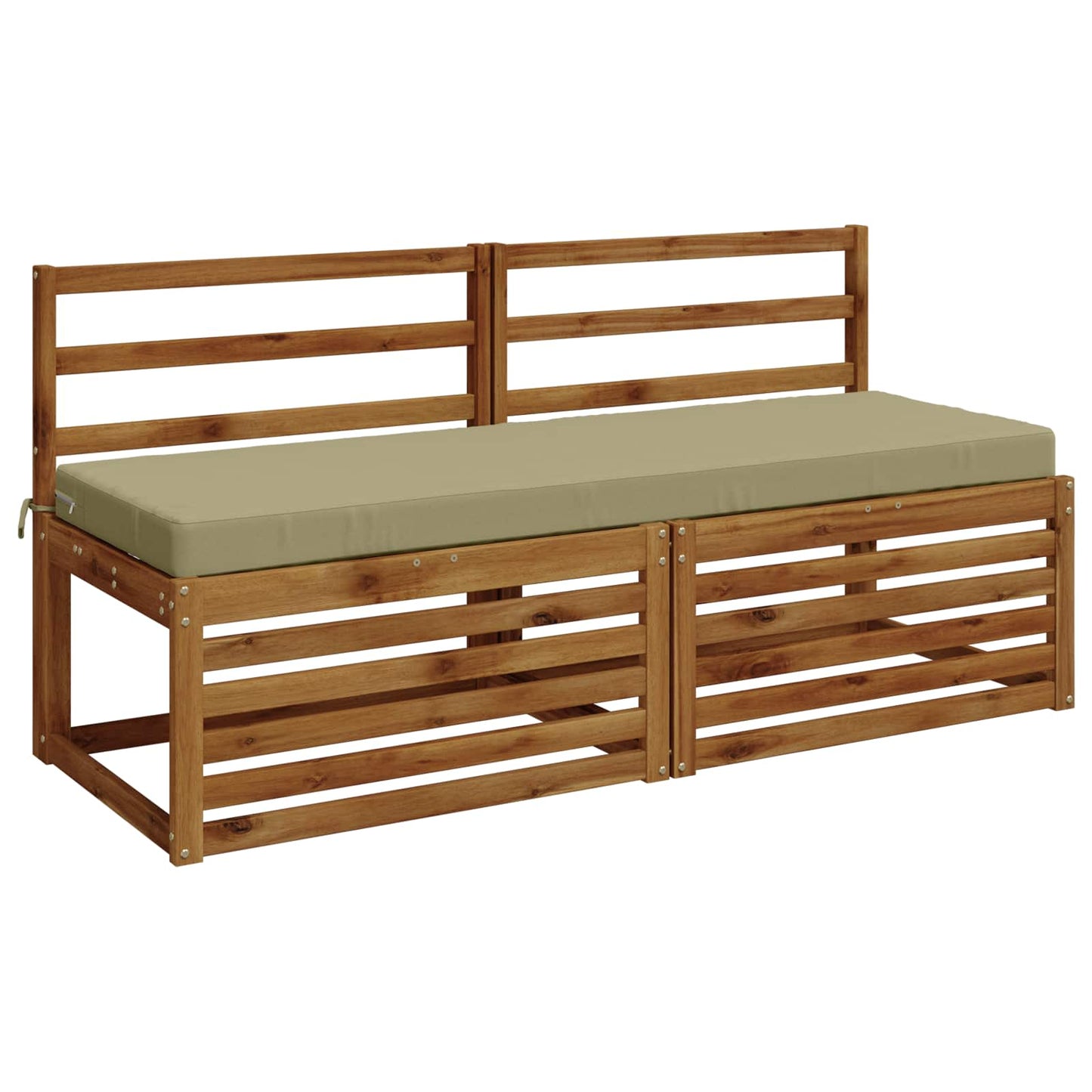 vidaXL Μαξιλάρια Πάγκου 2 Τεμαχίων SOEST 2 τμχ. 100% Πολυεστέρας