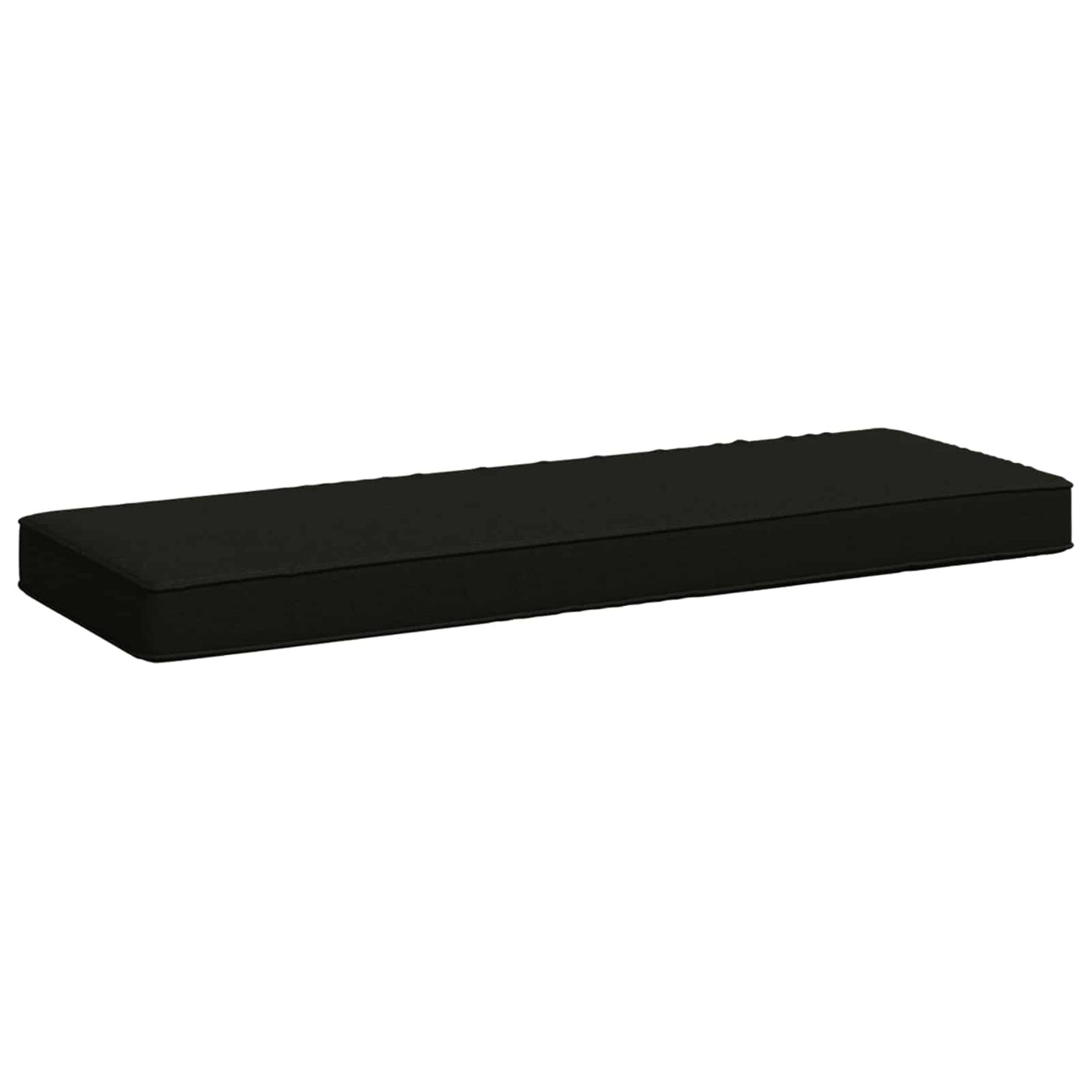 vidaXL Μαξιλάρια Πάγκου 2 Τεμαχίων VUGHT 2 pcs 100% Πολυεστέρας Μαύρο