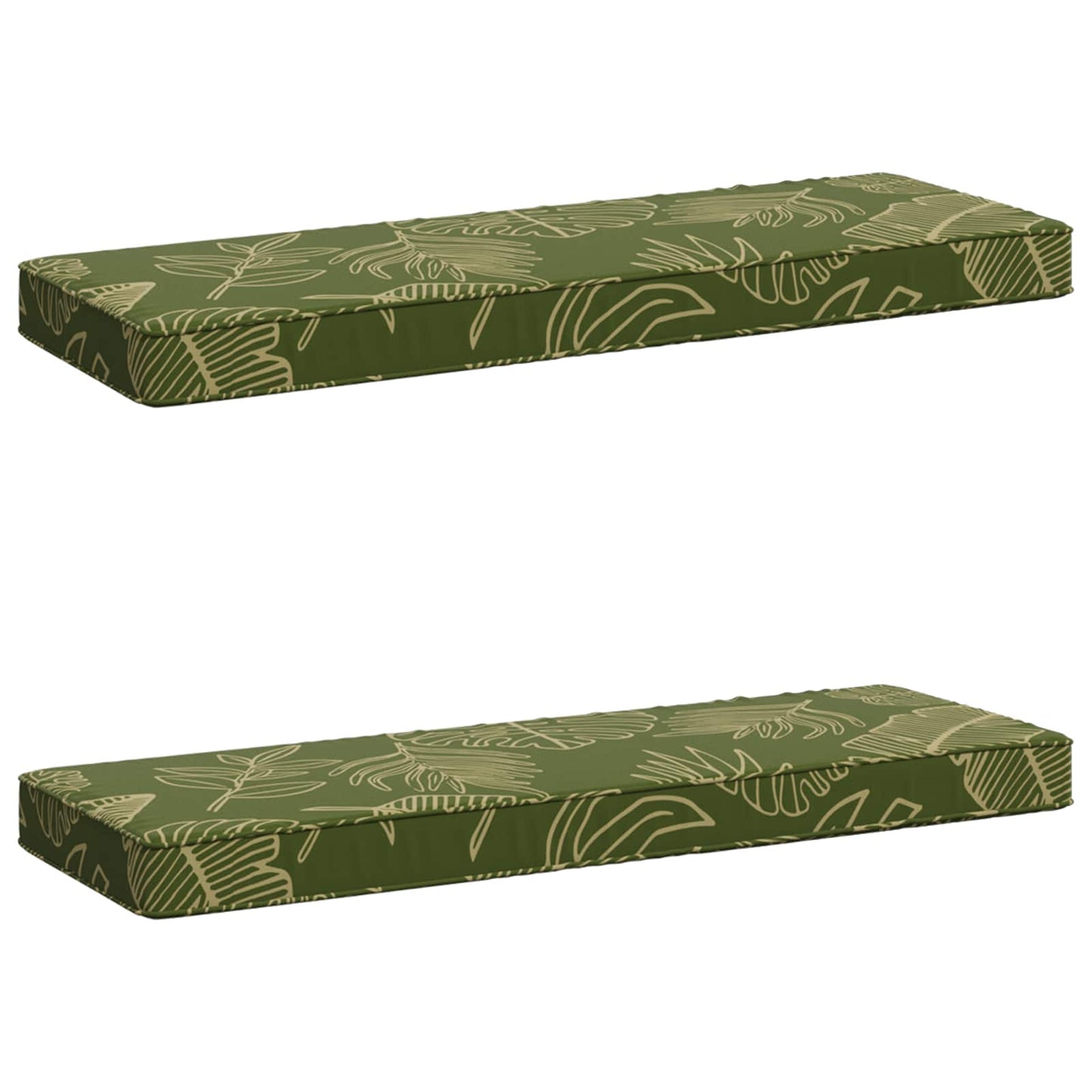 vidaXL Μαξιλάρια Πάγκου 2 Τεμαχίων VUGHT 2 pcs 100% Πολυεστέρας