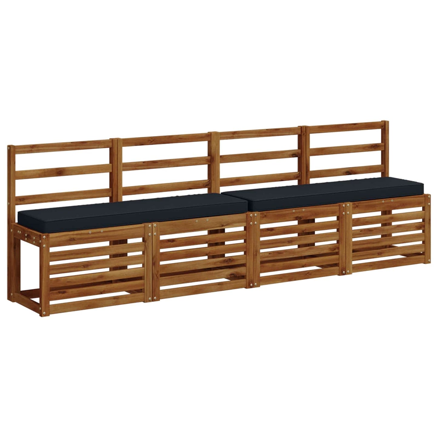 vidaXL Μαξιλάρια Πάγκου 2 Τεμαχίων VUGHT 2 pcs 100% Πολυεστέρας