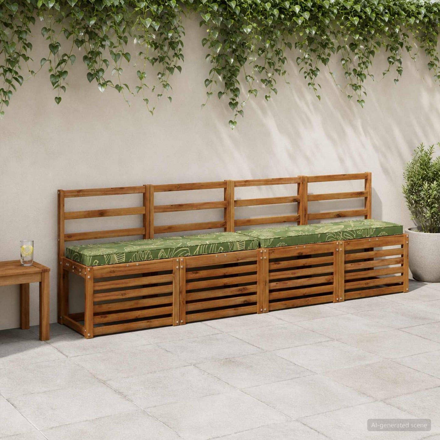 vidaXL Μαξιλάρια Πάγκου 2 Τεμαχίων VUGHT 2 pcs 100% Πολυεστέρας