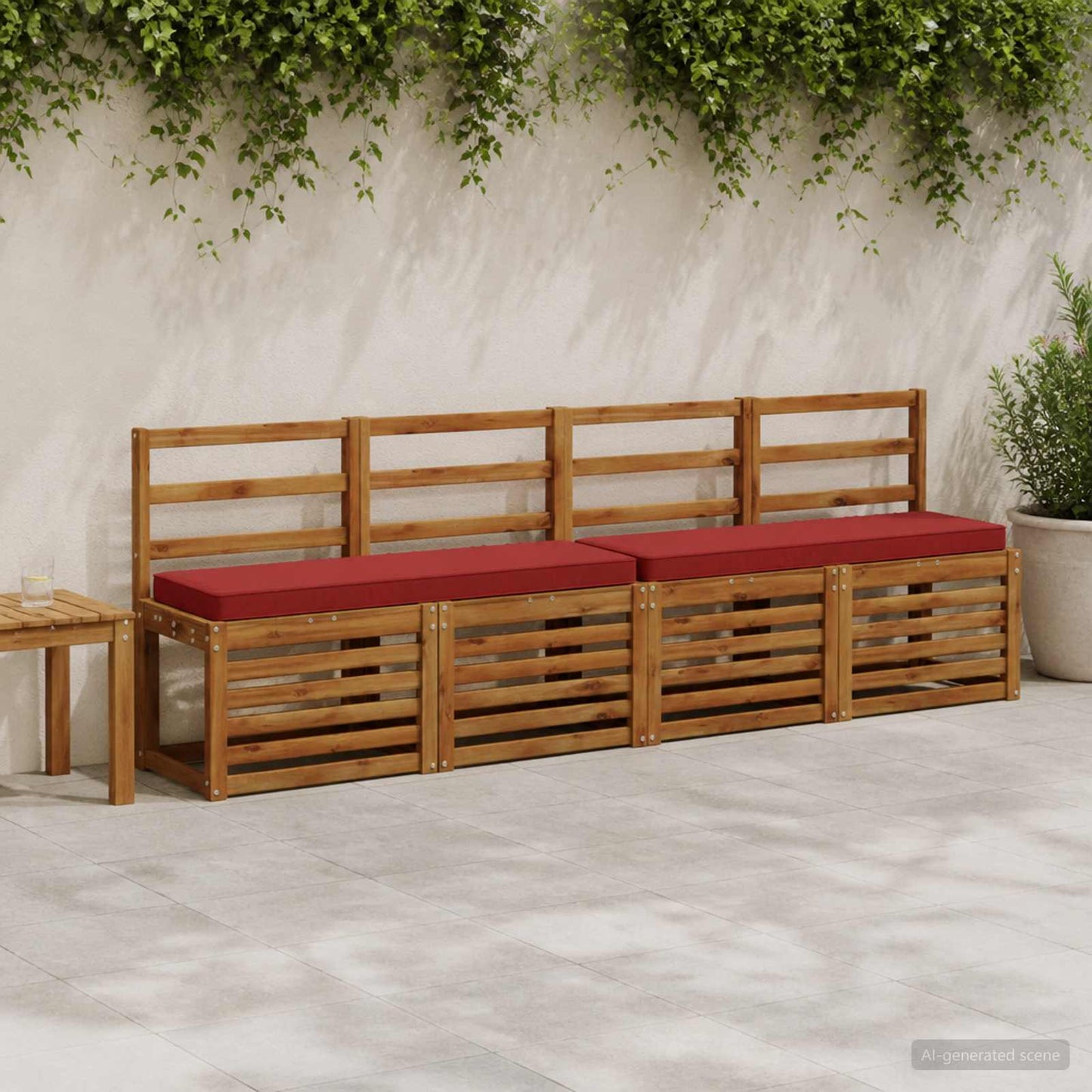 vidaXL Μαξιλάρια Πάγκου 2 Τεμαχίων VUGHT 2 pcs 100% Πολυεστέρας