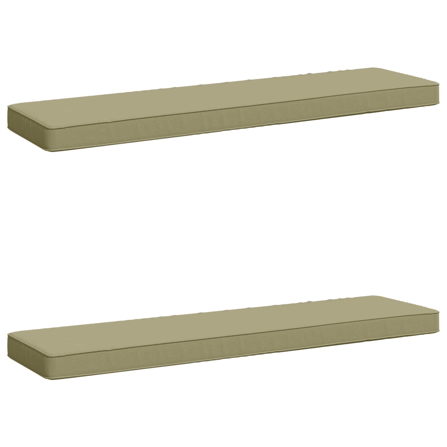 vidaXL Μαξιλάρια Πάγκου 2 Τεμαχίων VUGHT 2 pcs 100% Πολυεστέρας