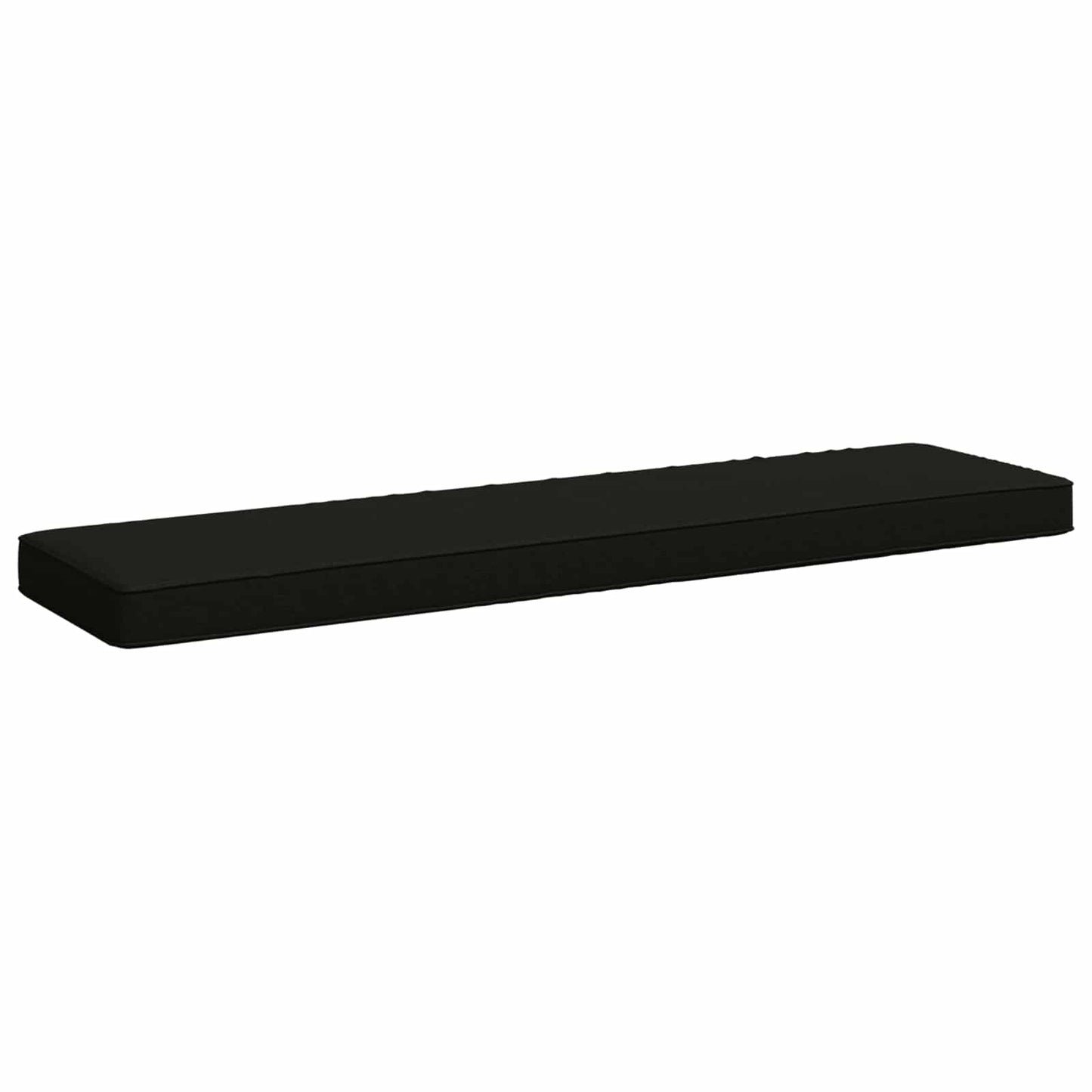 vidaXL Μαξιλάρια Πάγκου 2 Τεμαχίων VUGHT 2 pcs 100% Πολυεστέρας Μαύρο