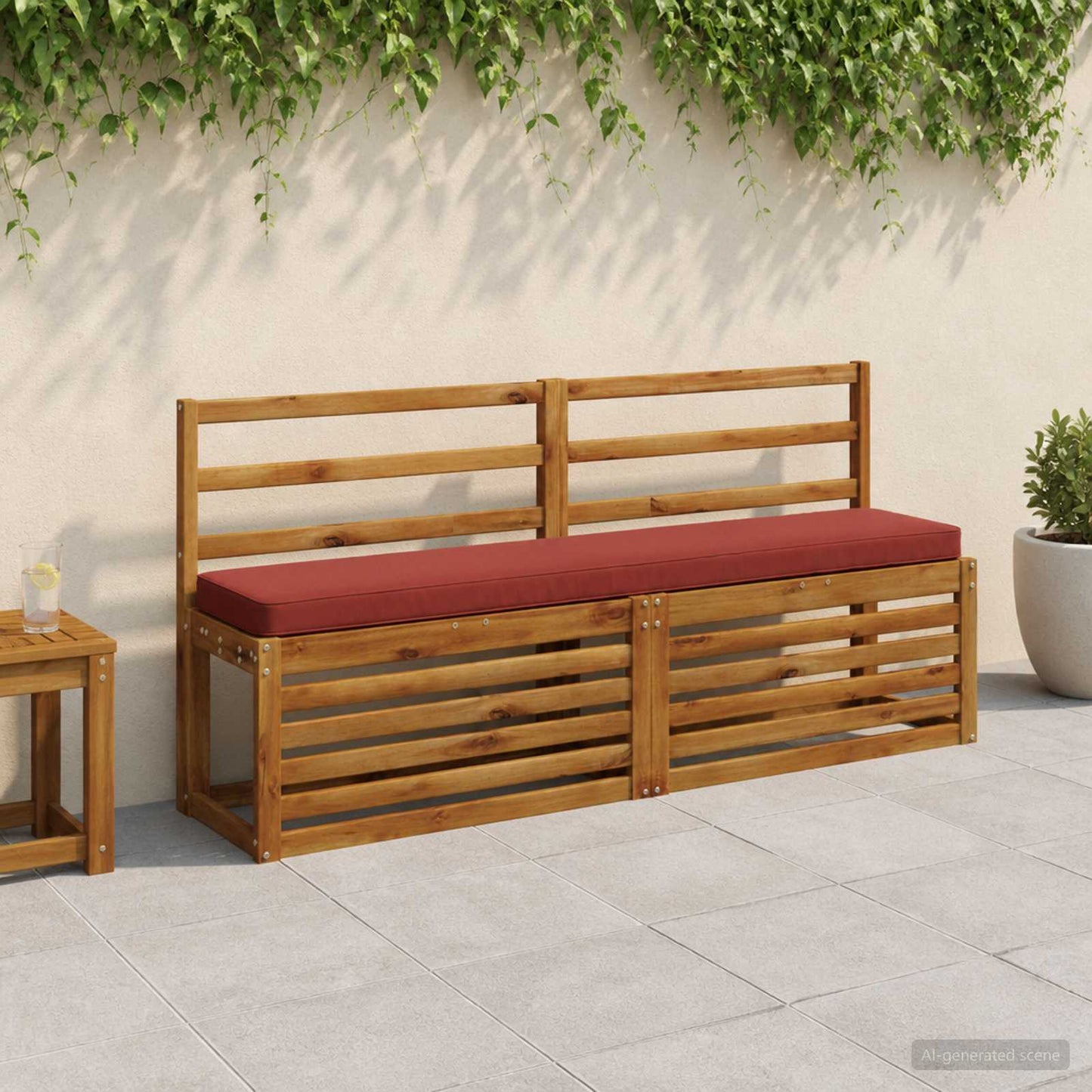 vidaXL Μαξιλάρια Πάγκου 2 Τεμαχίων VUGHT 2 pcs 100% Πολυεστέρας