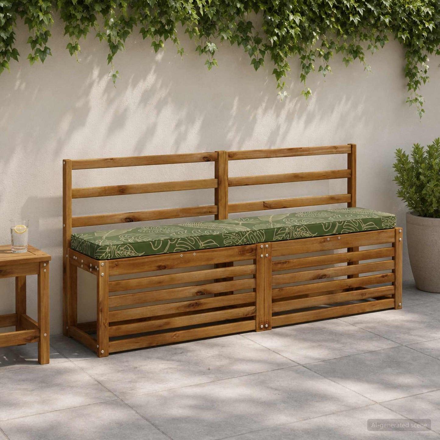 vidaXL Μαξιλάρια Πάγκου 2 Τεμαχίων VUGHT 2 pcs 100% Πολυεστέρας