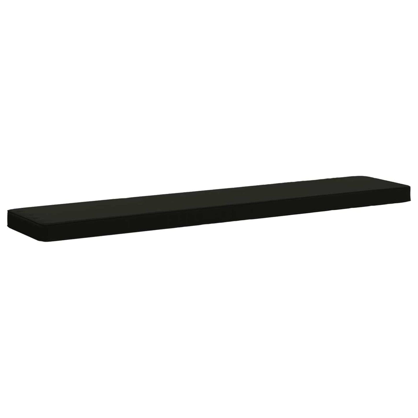 vidaXL Μαξιλάρια Πάγκου 2 Τεμαχίων VUGHT 2 pcs 100% Πολυεστέρας Μαύρο