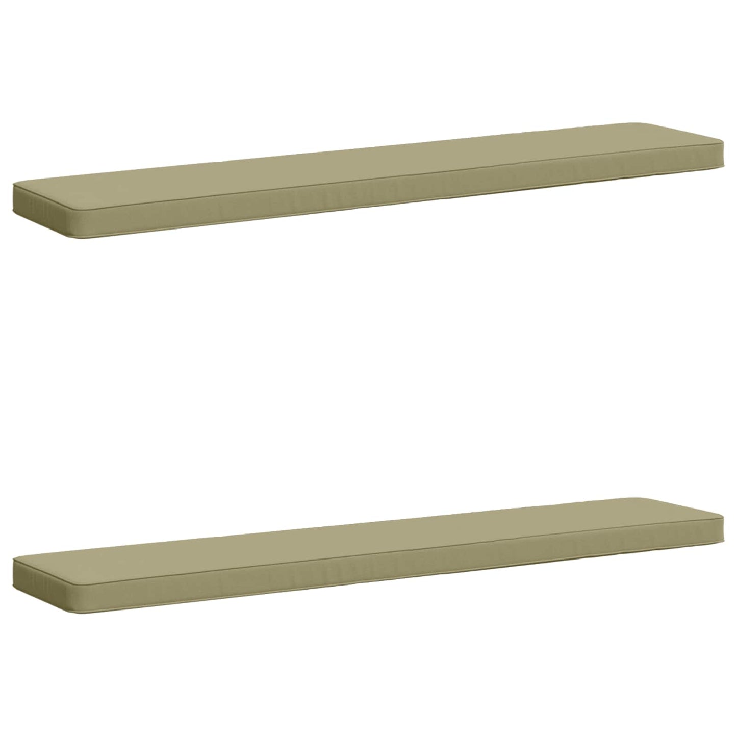 vidaXL Μαξιλάρια Πάγκου 2 Τεμαχίων VUGHT 2 pcs 100% Πολυεστέρας