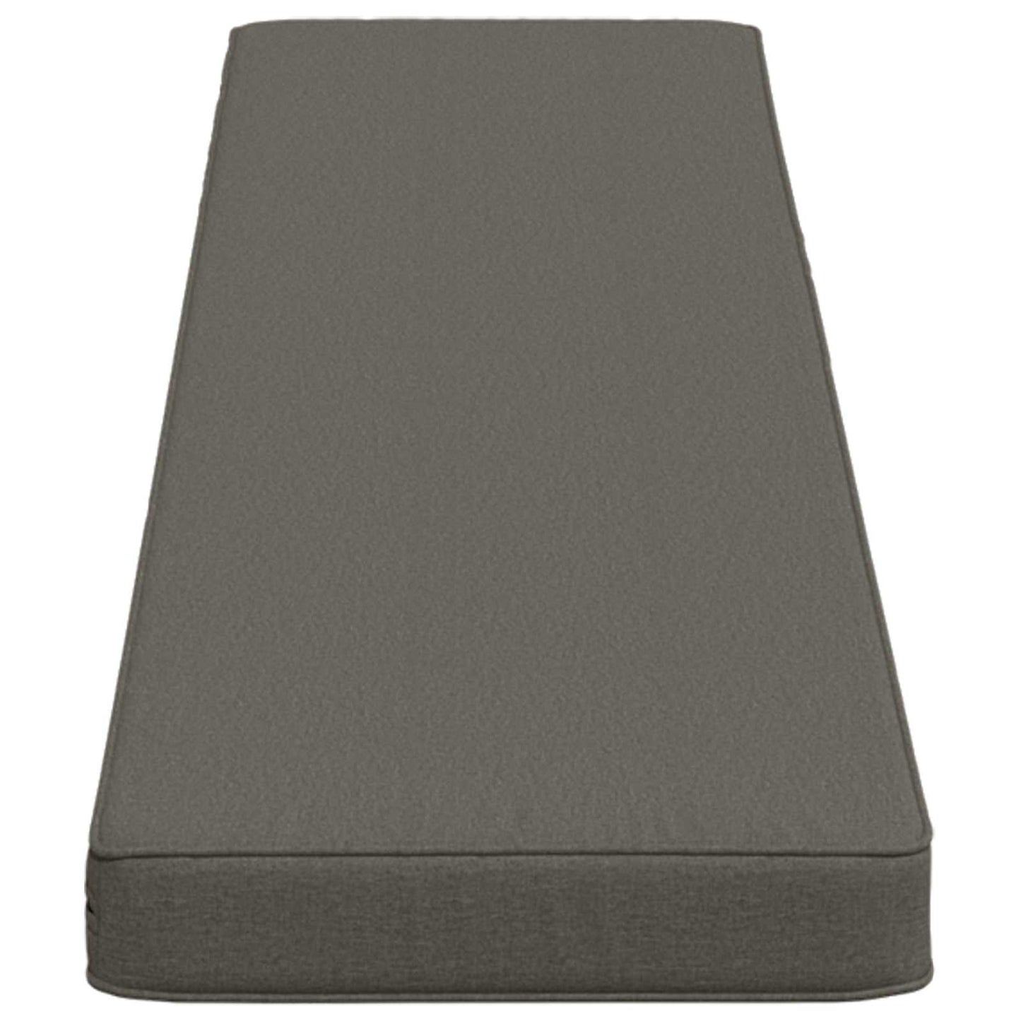 vidaXL Μαξιλάρια Πάγκου 2 Τεμαχίων VUGHT 2 pcs 100% Πολυεστέρας Γκρι