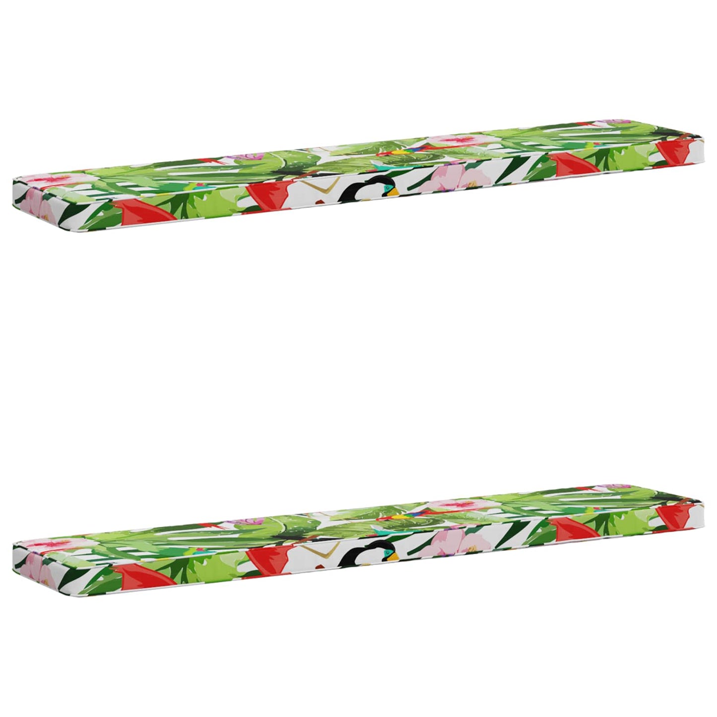 vidaXL Μαξιλάρια Πάγκου 2 Τεμαχίων VUGHT 2 pcs 100% Πολυεστέρας