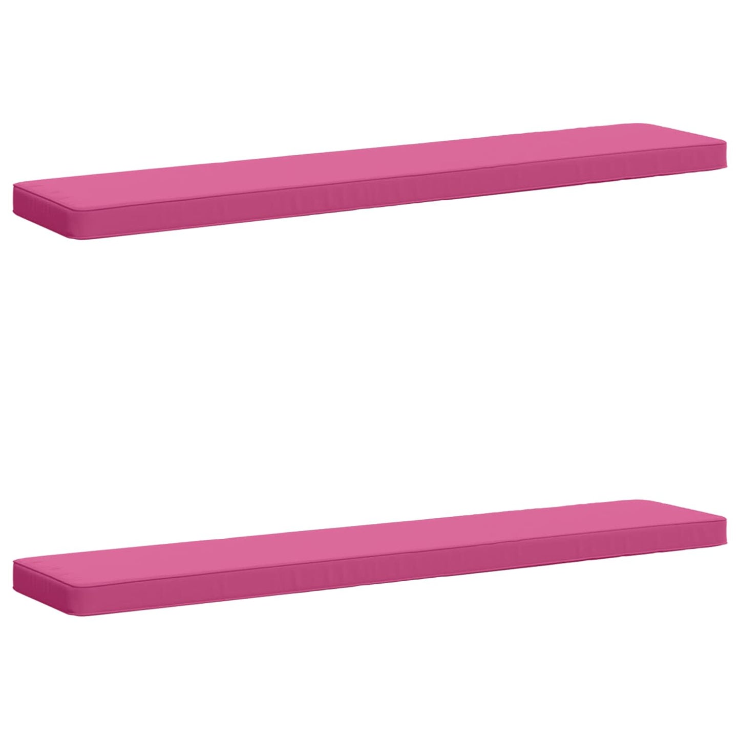 vidaXL Μαξιλάρια Πάγκου 2 Τεμαχίων VUGHT 2 pcs 100% Πολυεστέρας Ροζ