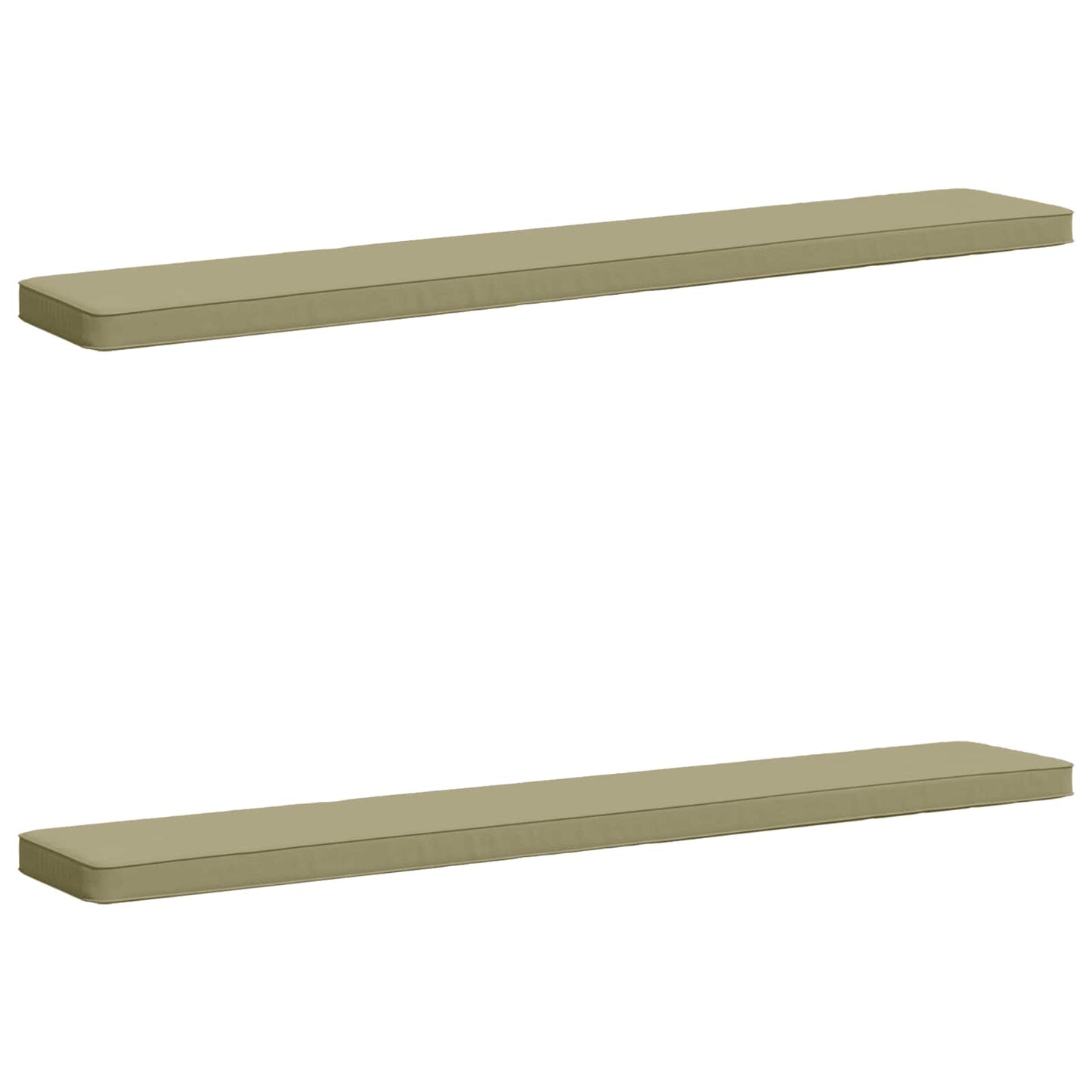 vidaXL Μαξιλάρια Πάγκου 2 Τεμαχίων VUGHT 2 pcs 100% Πολυεστέρας