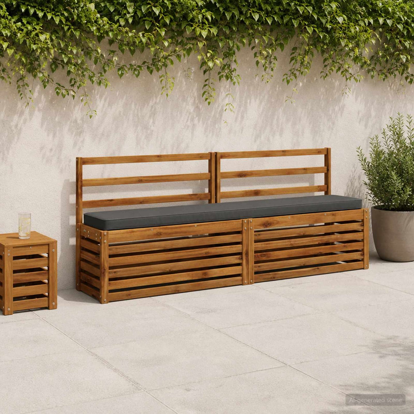 vidaXL Μαξιλάρια Πάγκου 2 Τεμαχίων VUGHT 2 pcs 100% Πολυεστέρας