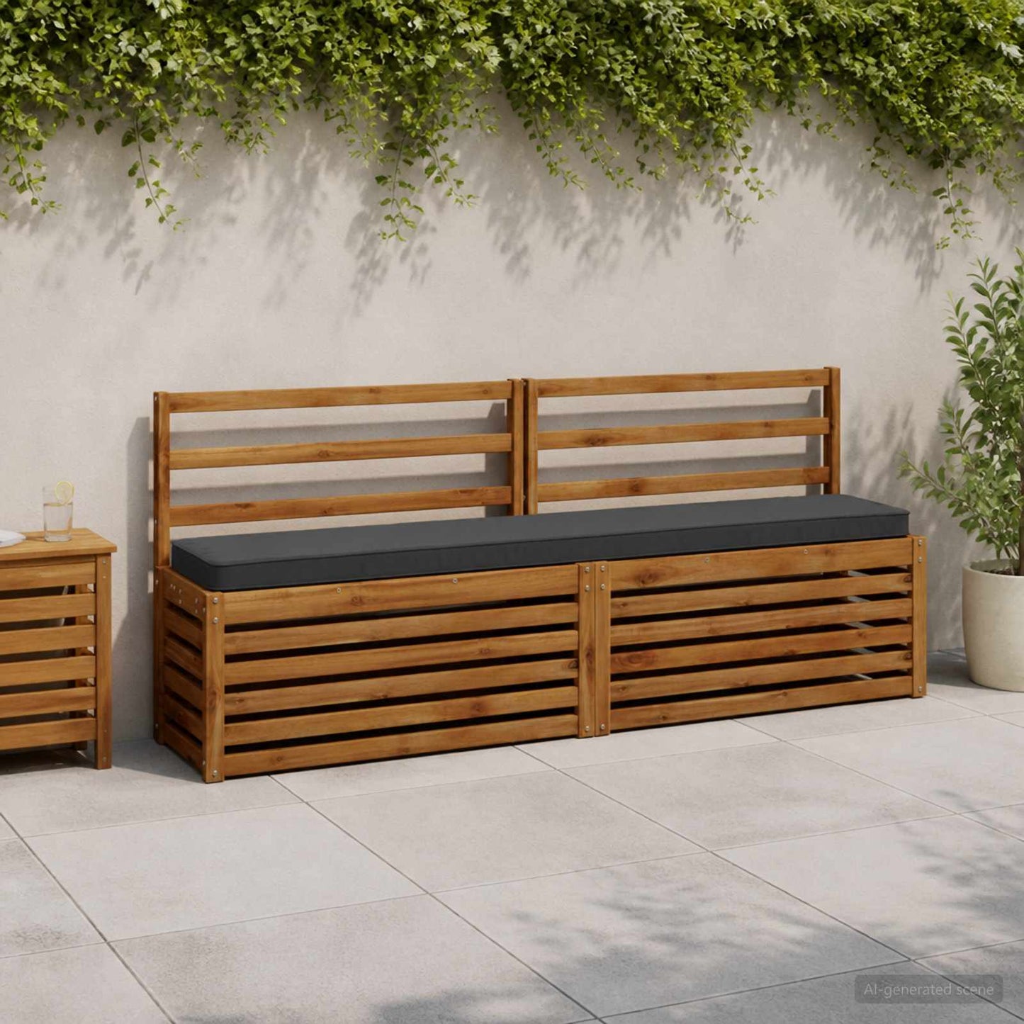 vidaXL Μαξιλάρια Πάγκου 2 Τεμαχίων VUGHT 2 pcs 100% Πολυεστέρας