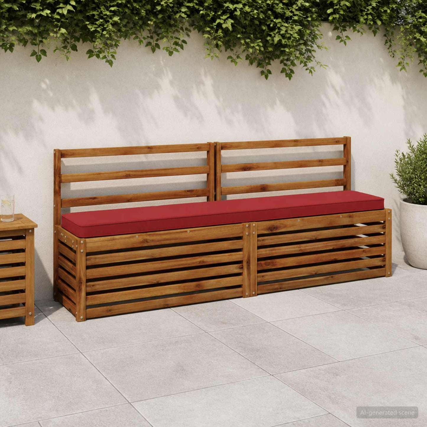 vidaXL Μαξιλάρια Πάγκου 2 Τεμαχίων VUGHT 2 pcs 100% Πολυεστέρας