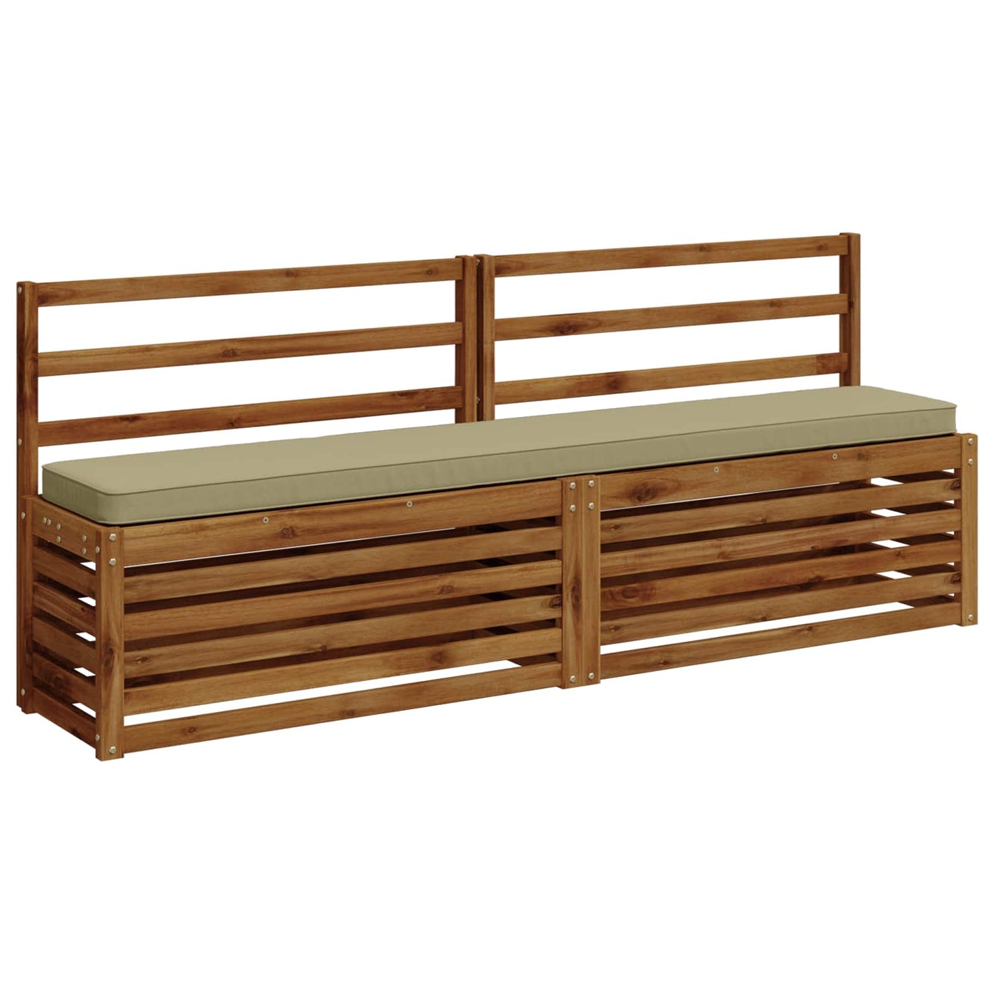 vidaXL Μαξιλάρια Πάγκου 2 Τεμαχίων VUGHT 2 pcs 100% Πολυεστέρας