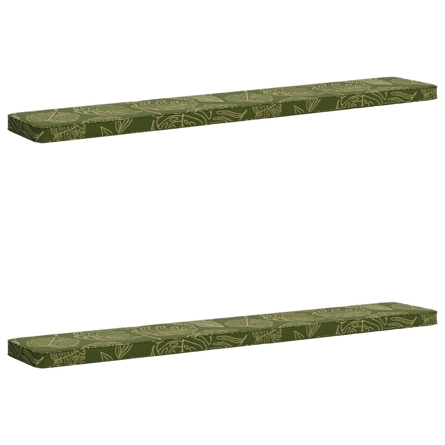 vidaXL Μαξιλάρια Πάγκου 2 Τεμαχίων VUGHT 2 pcs 100% Πολυεστέρας