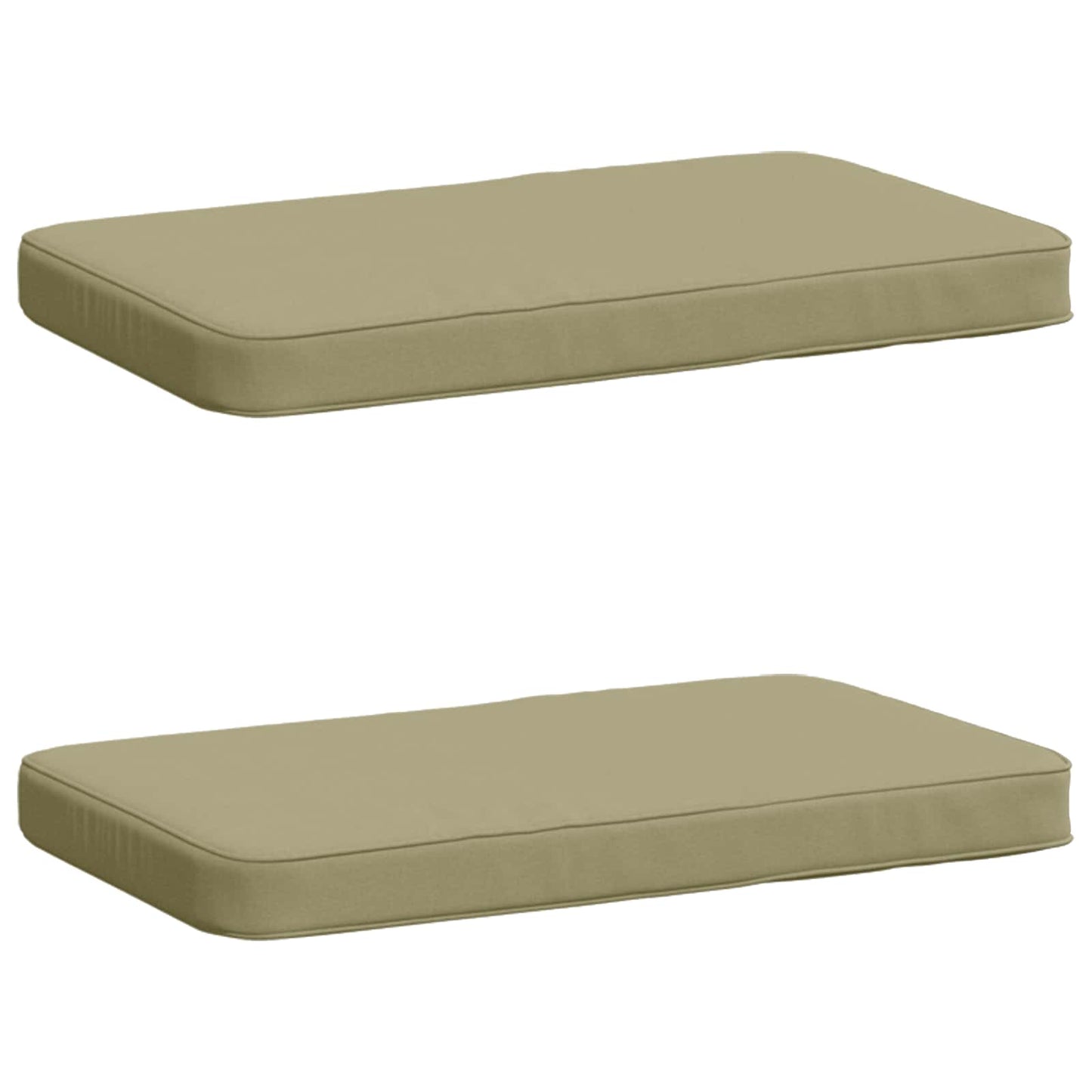 vidaXL Μαξιλάρια Πάγκου 2 Τεμαχίων VUGHT 2 pcs 100% Πολυεστέρας