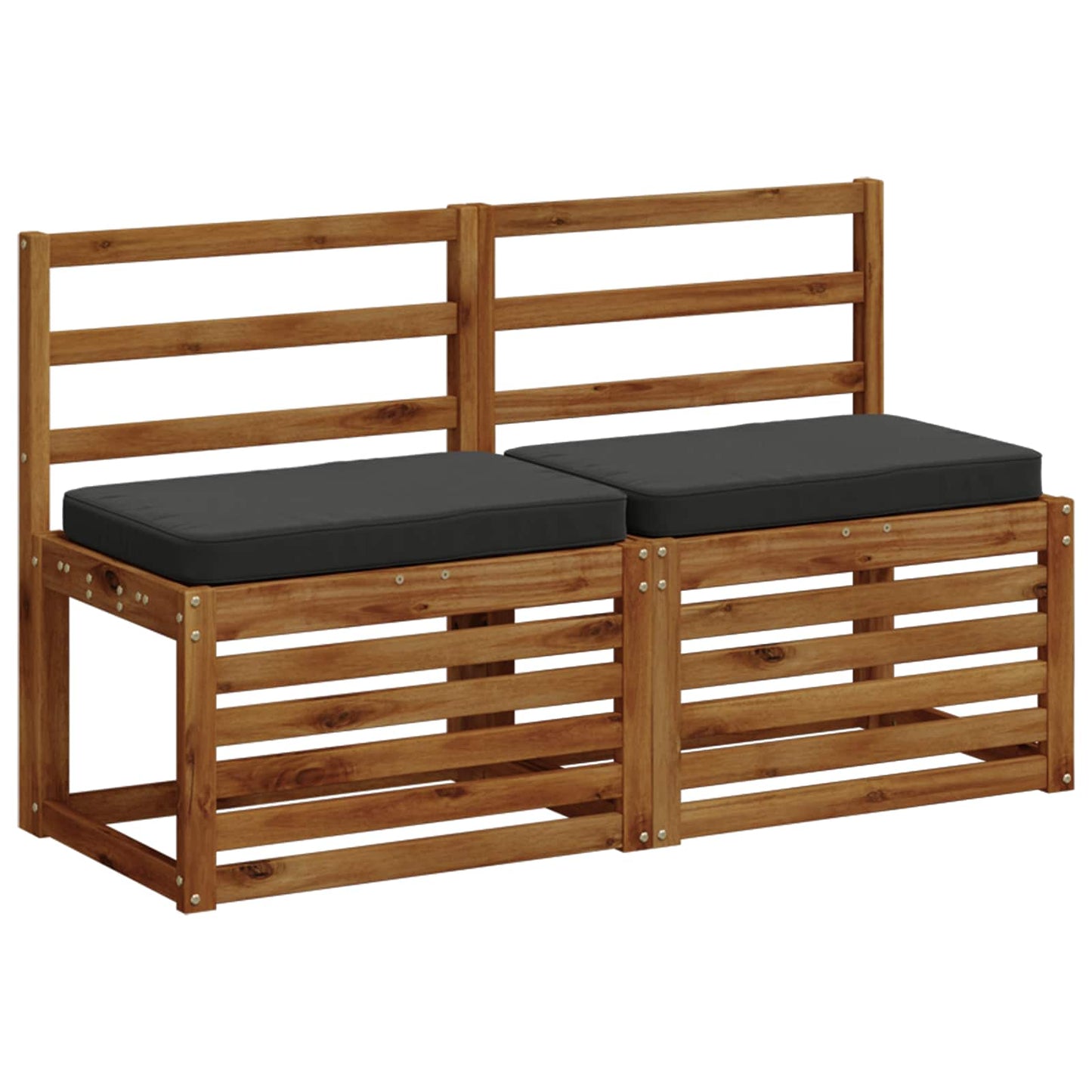 vidaXL Μαξιλάρια Πάγκου 2 Τεμαχίων VUGHT 2 pcs 100% Πολυεστέρας