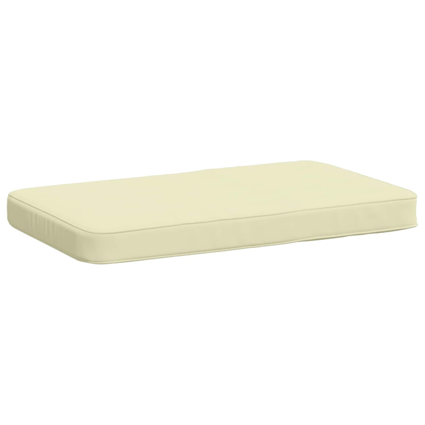 vidaXL Μαξιλάρια Πάγκου 2 Τεμαχίων VUGHT 2 pcs 100% Πολυεστέρας Κρεμ