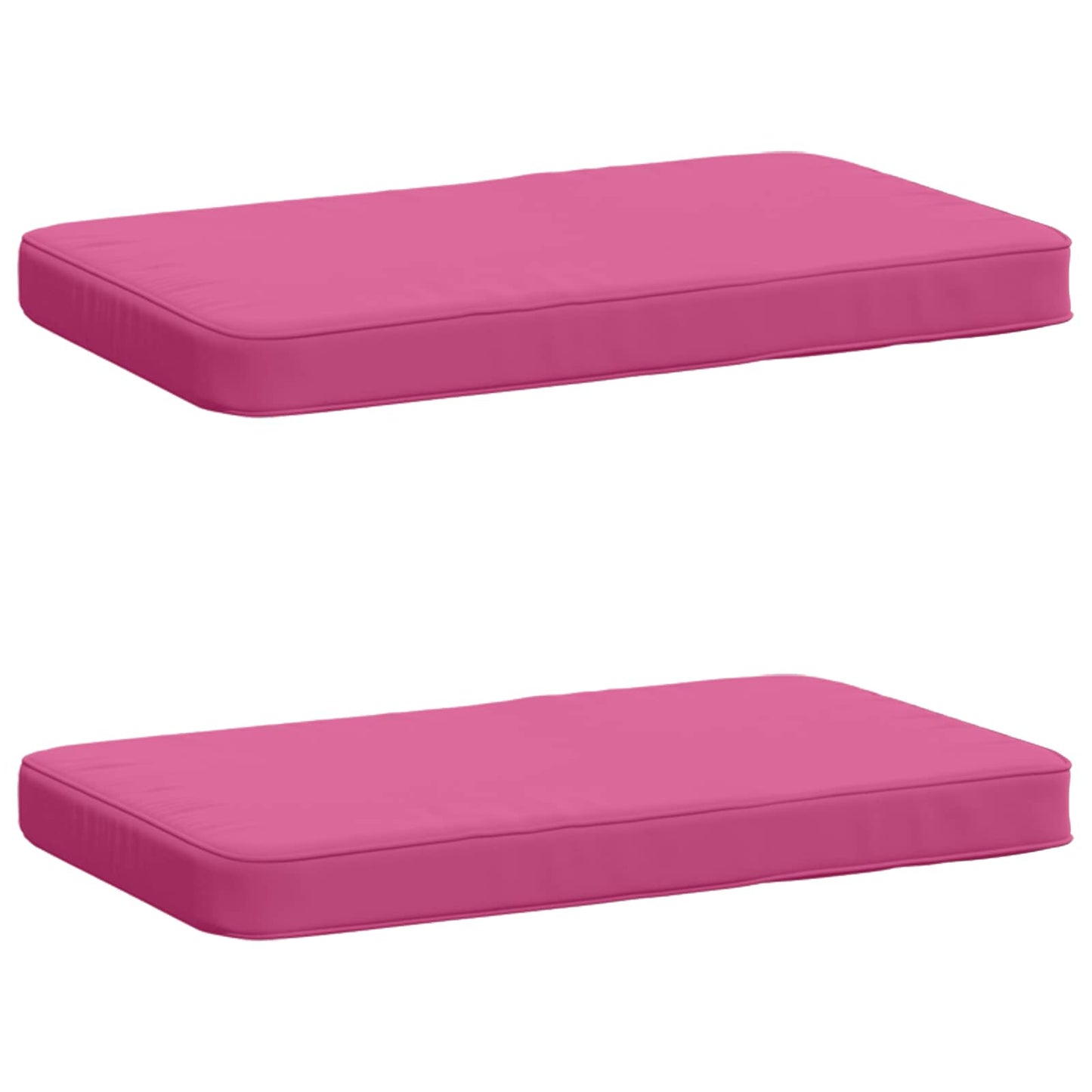 vidaXL Μαξιλάρια Πάγκου 2 Τεμαχίων VUGHT 2 pcs 100% Πολυεστέρας Ροζ