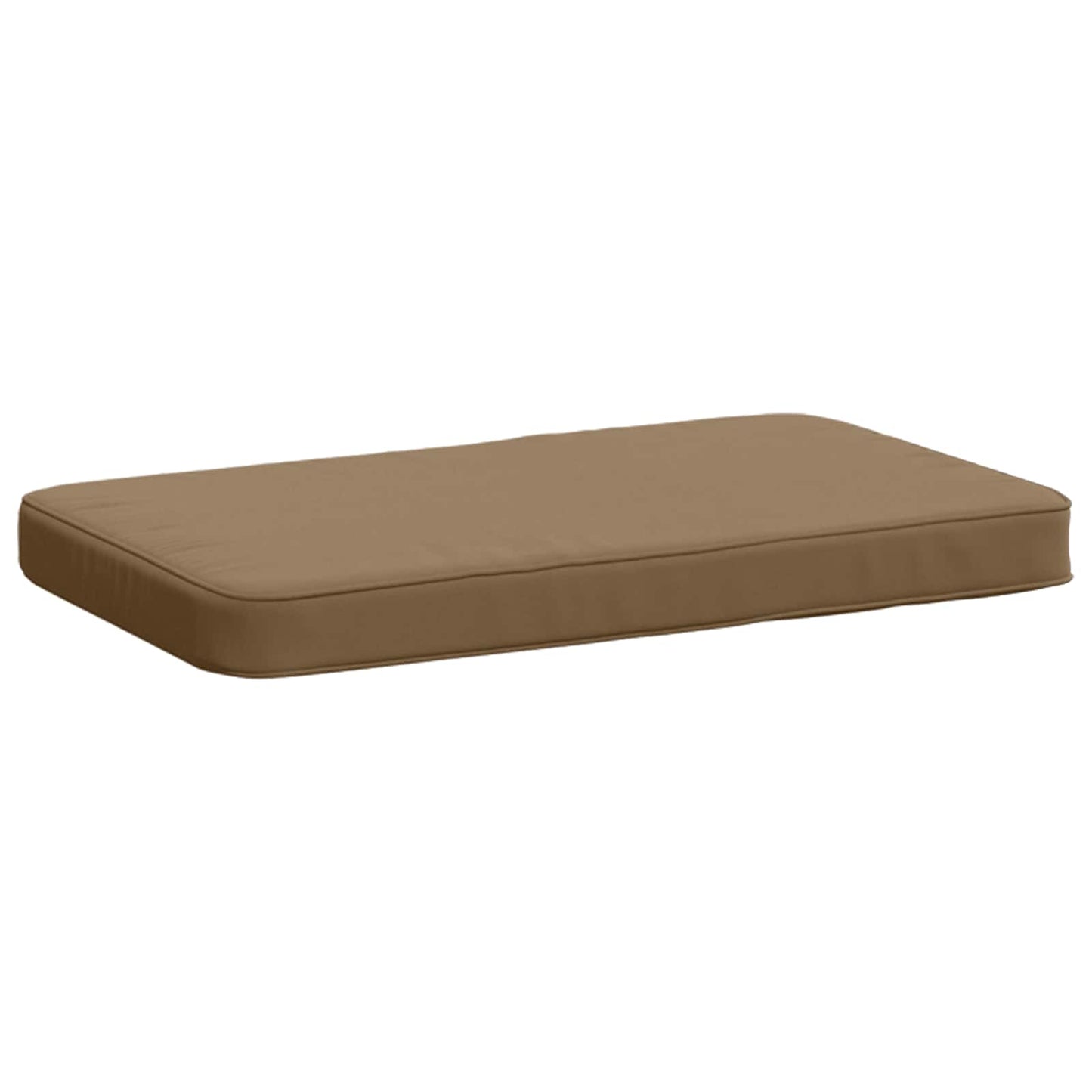 vidaXL Μαξιλάρια Πάγκου 2 Τεμαχίων VUGHT 2 pcs 100% Πολυεστέρας Taupe