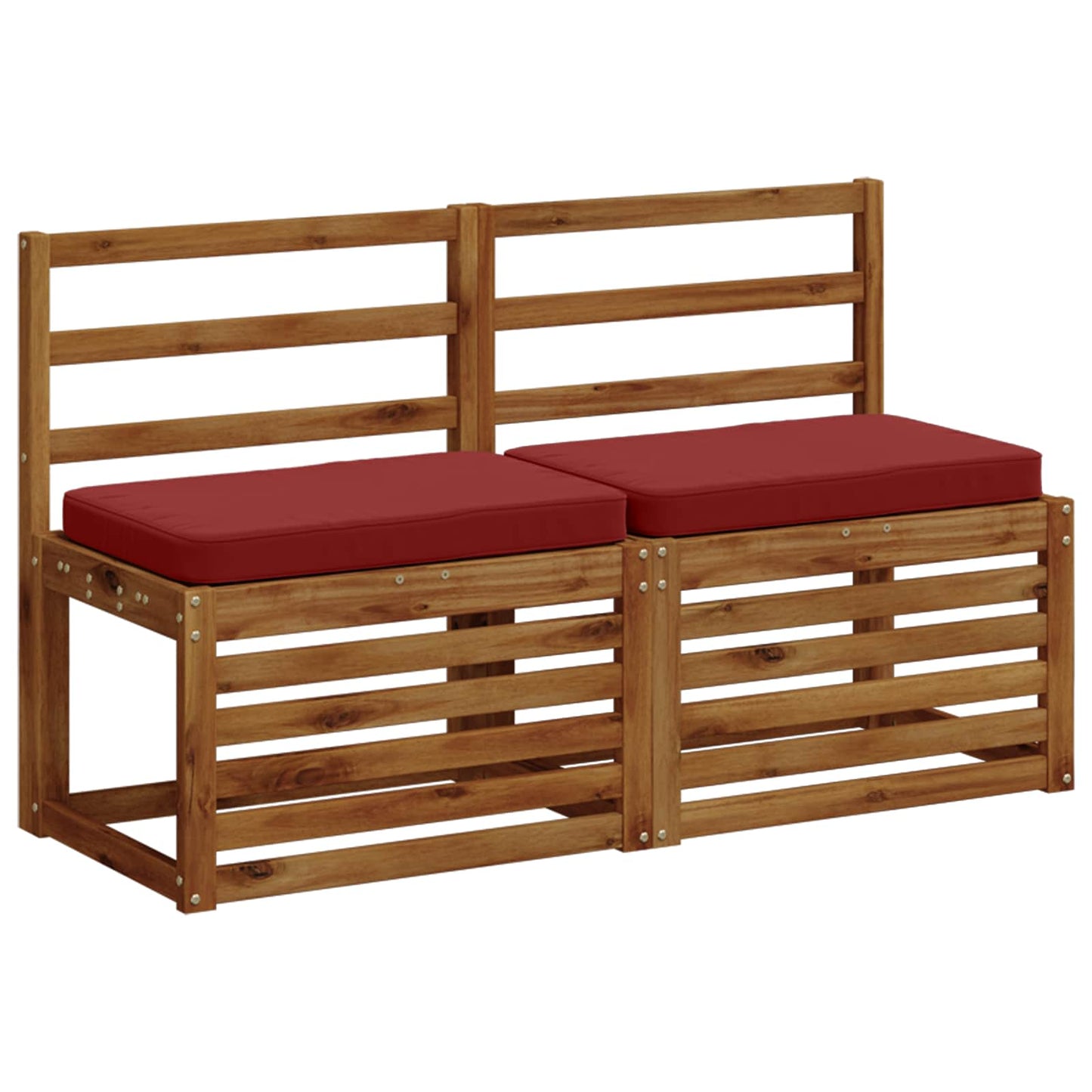 vidaXL Μαξιλάρια Πάγκου 2 Τεμαχίων VUGHT 2 pcs 100% Πολυεστέρας