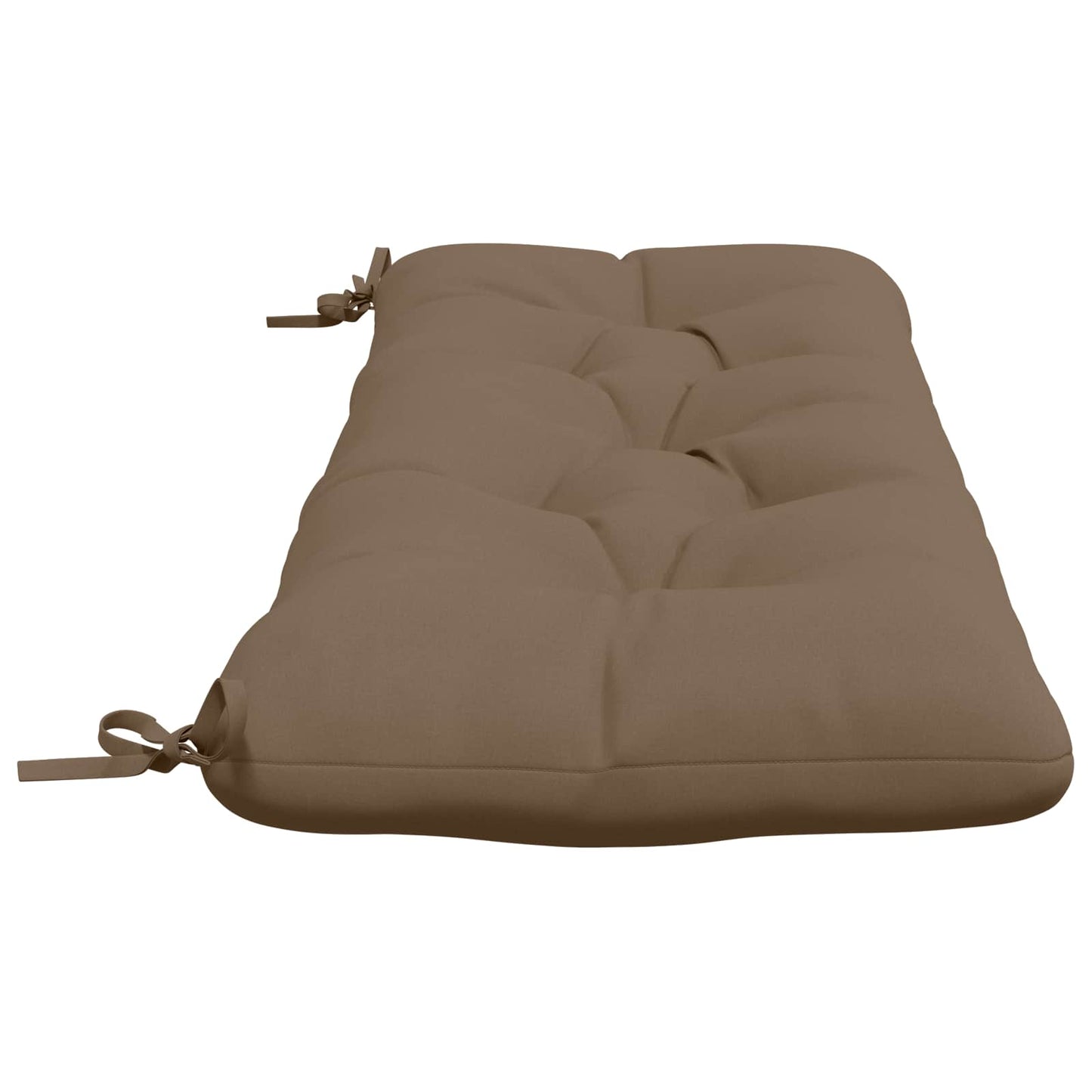 vidaXL Μαξιλάρι πάγκου VIANEN 100% Πολυεστέρας Taupe 110 x 40 x 12 εκ