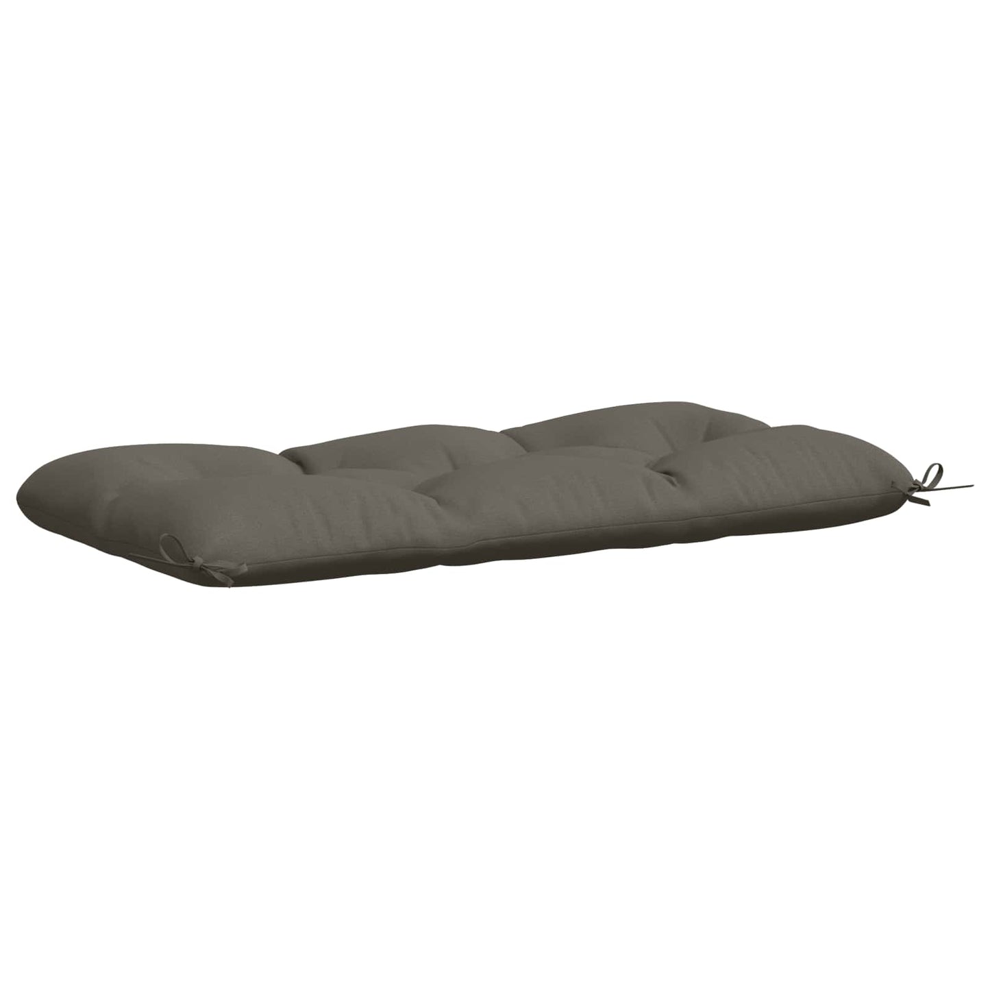 vidaXL Μαξιλάρι πάγκου VIANEN 100% Πολυεστέρας Γκρι 110 x 60 x 12 εκ