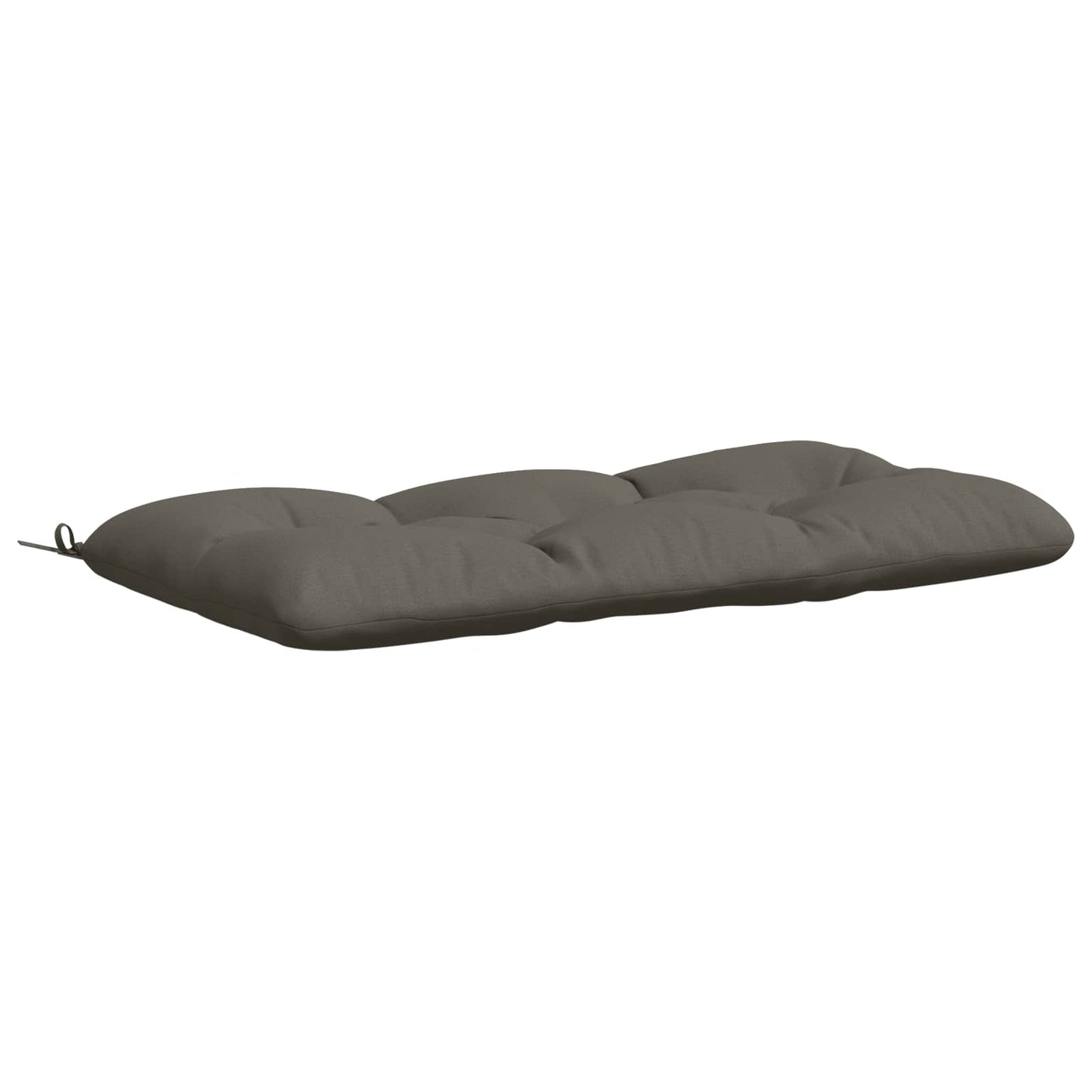 vidaXL Μαξιλάρι πάγκου VIANEN 100% Πολυεστέρας Γκρι 130 x 60 x 12 εκ