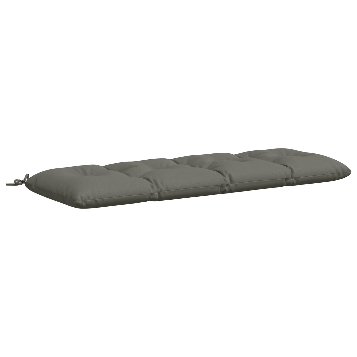 vidaXL Μαξιλάρι πάγκου VIANEN 100% Πολυεστέρας Γκρι 140 x 50 x 12 εκ