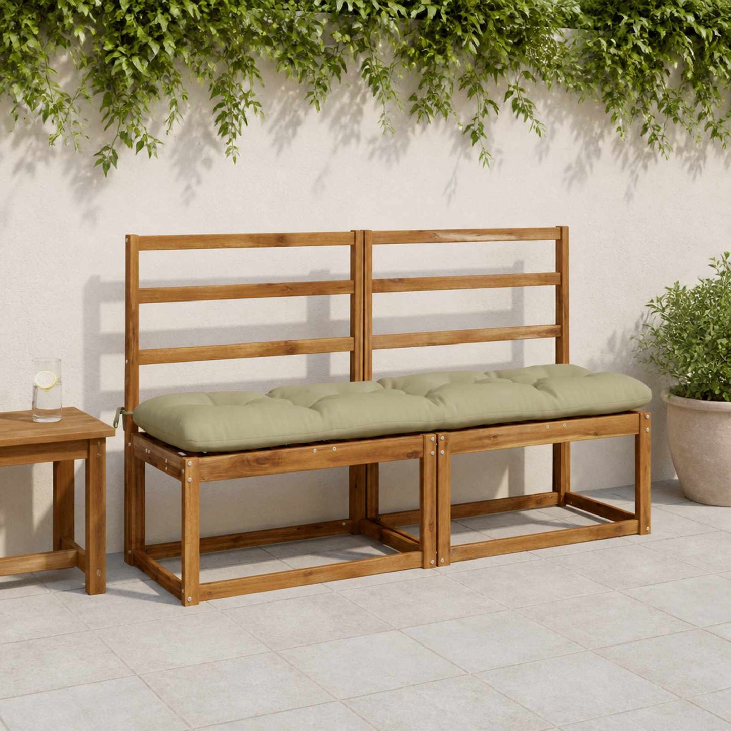 vidaXL Μαξιλάρια Παγκάκια VIANEN 2 τμχ. 100% Πολυεστέρας