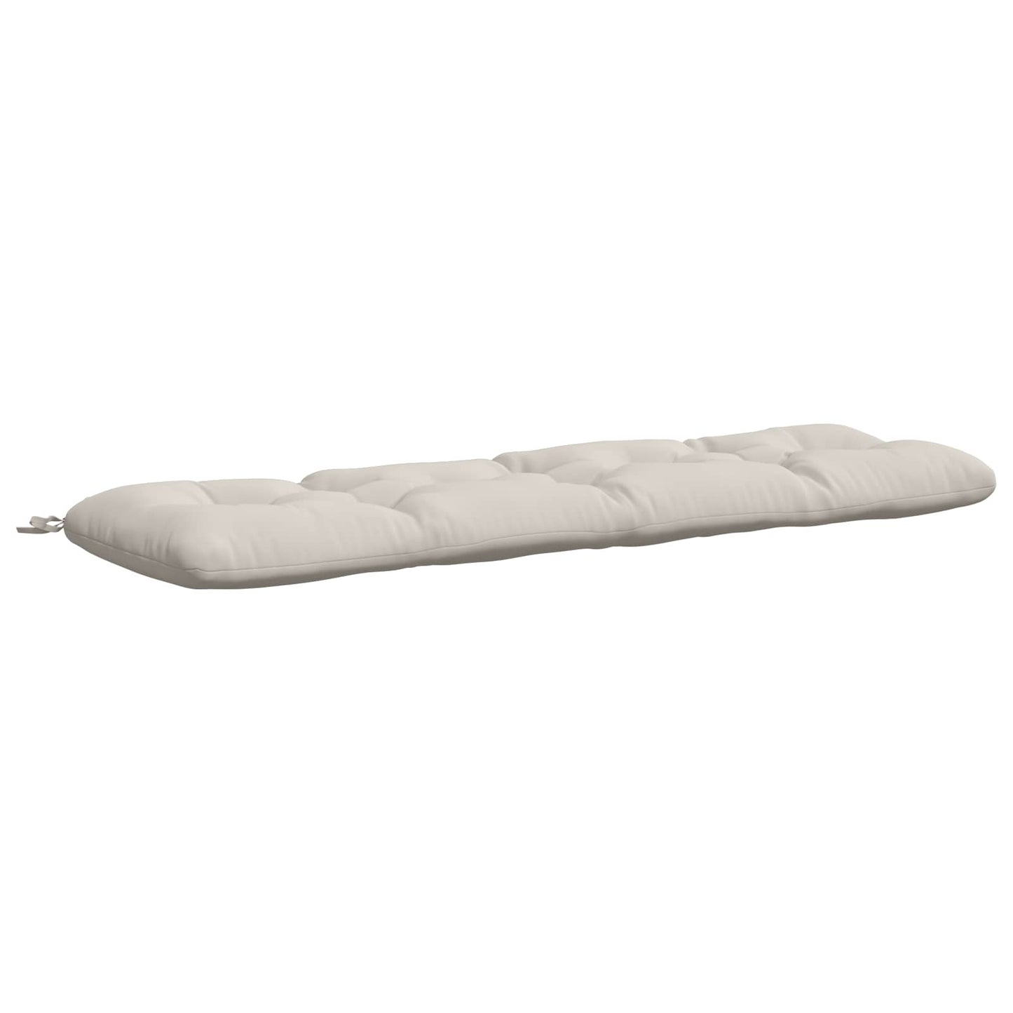 vidaXL Μαξιλάρι πάγκου VIANEN 100% Πολυεστέρας Λευκό 150 x 40 x 12 εκ