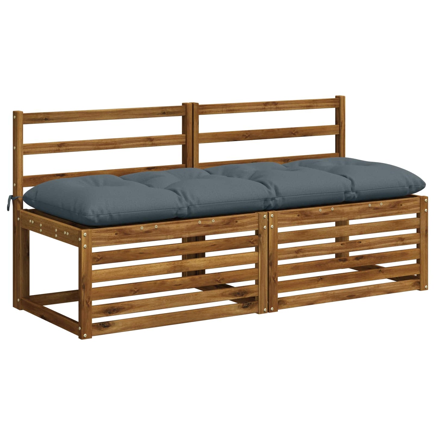vidaXL Μαξιλάρι πάγκου VIANEN 100% Πολυεστέρας Μπλε 150 x 50 x 12 εκ