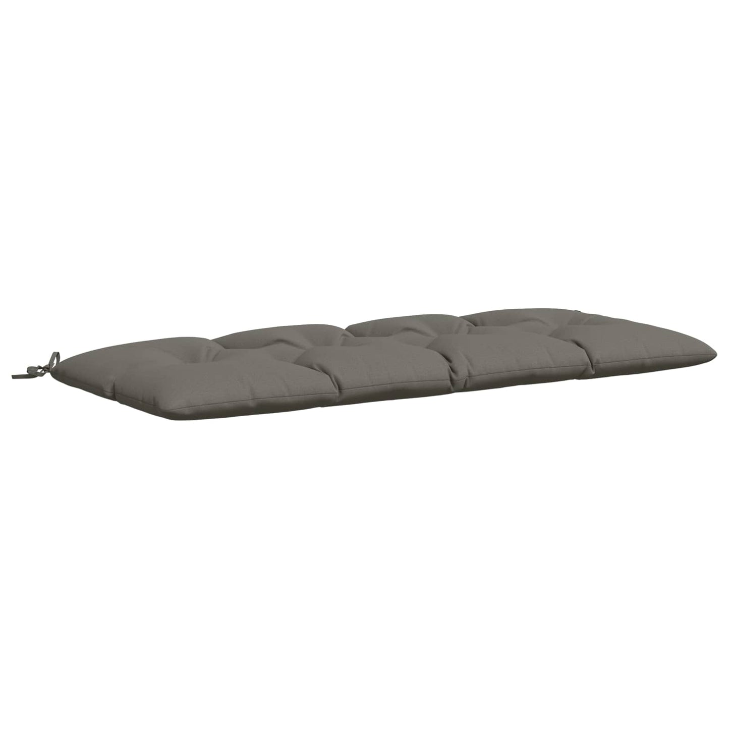 vidaXL Μαξιλάρι πάγκου VIANEN 100% Πολυεστέρας Γκρι 150 x 60 x 12 εκ