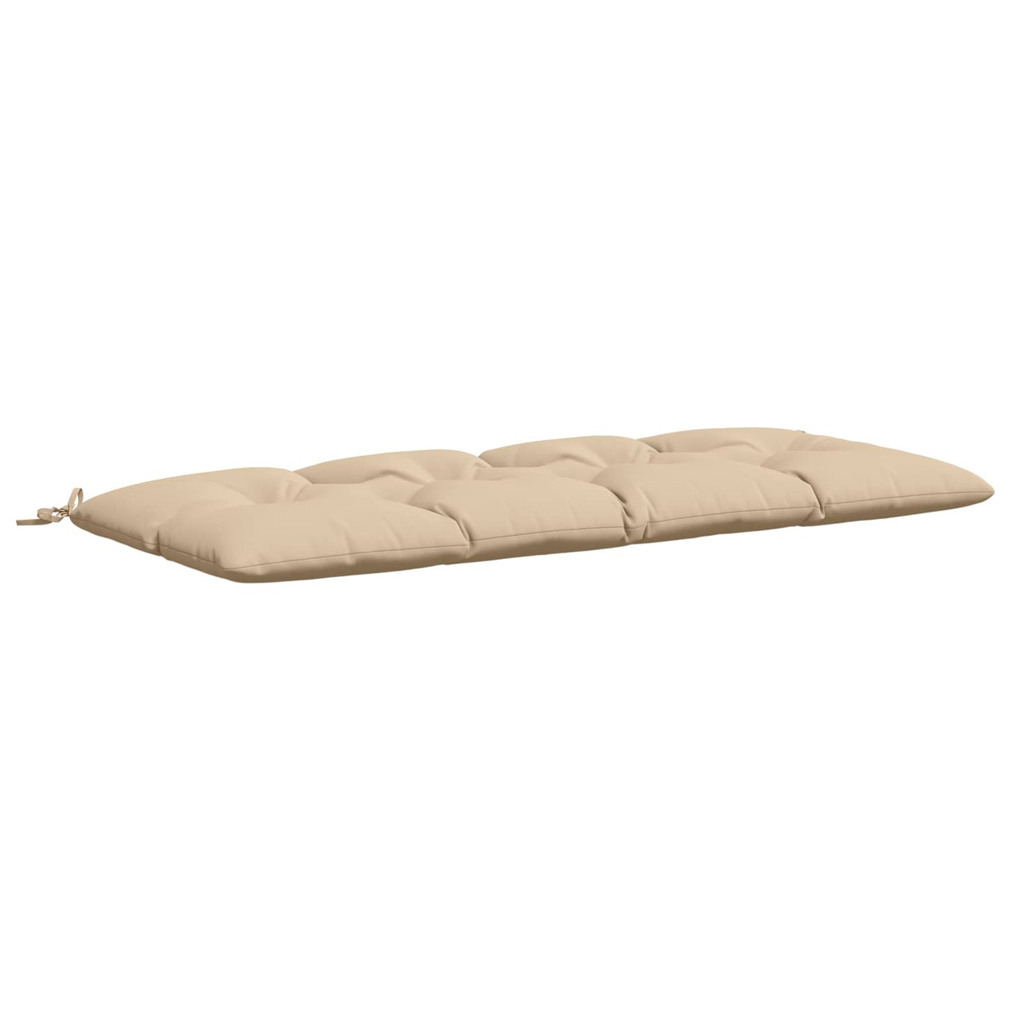 vidaXL Μαξιλάρι πάγκου VIANEN 100% Πολυεστέρας Κρεμ 150 x 60 x 12 εκ