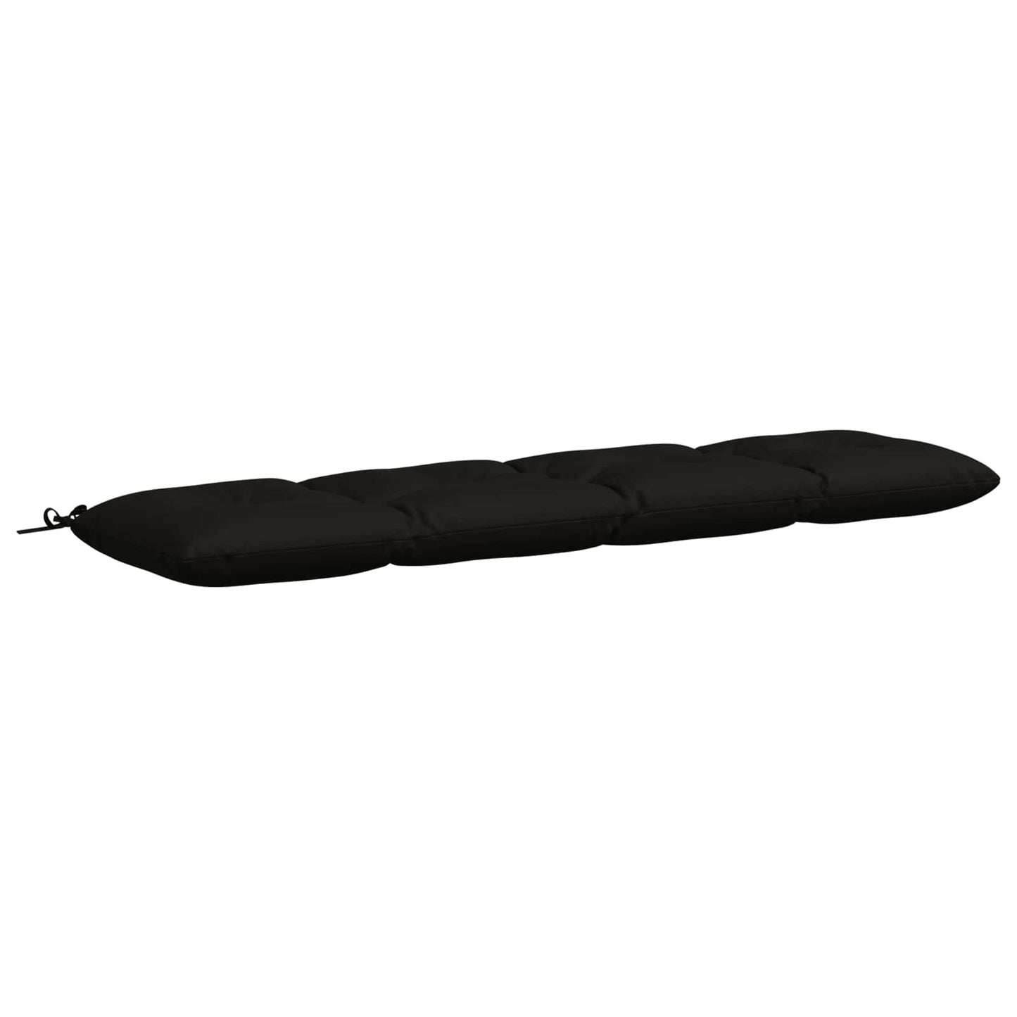 vidaXL Μαξιλάρι πάγκου VIANEN 100% Πολυεστέρας Μαύρο 170 x 40 x 12 εκ