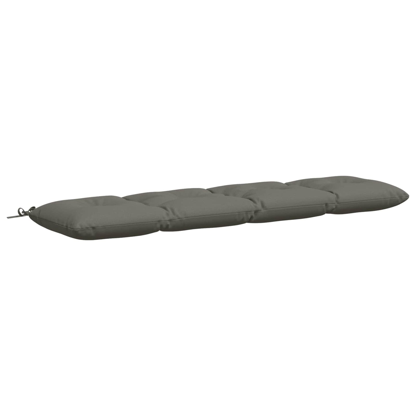 vidaXL Μαξιλάρι πάγκου VIANEN 100% Πολυεστέρας Γκρι 170 x 40 x 12 εκ