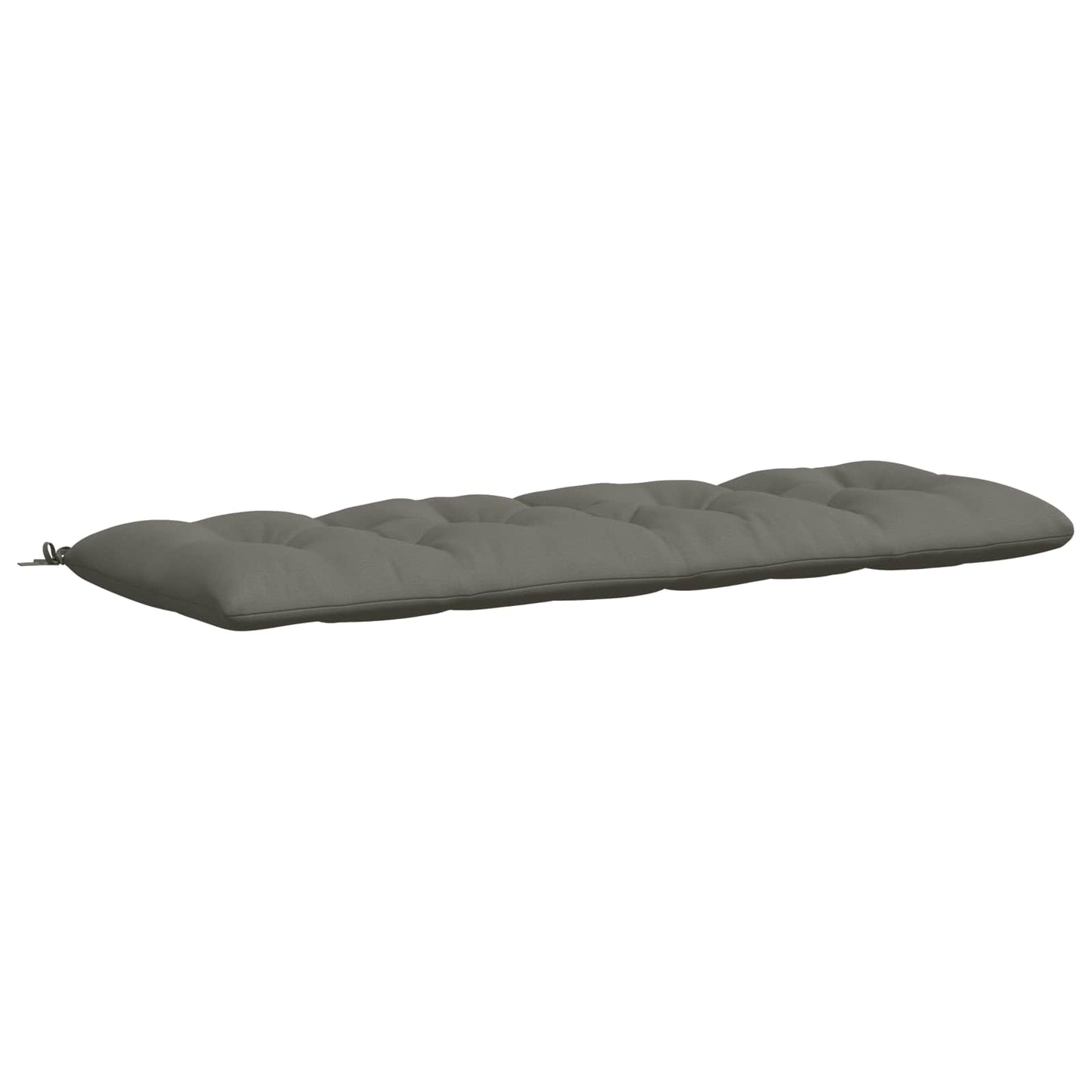 vidaXL Μαξιλάρι πάγκου VIANEN 100% Πολυεστέρας Γκρι 180 x 60 x 12 εκ