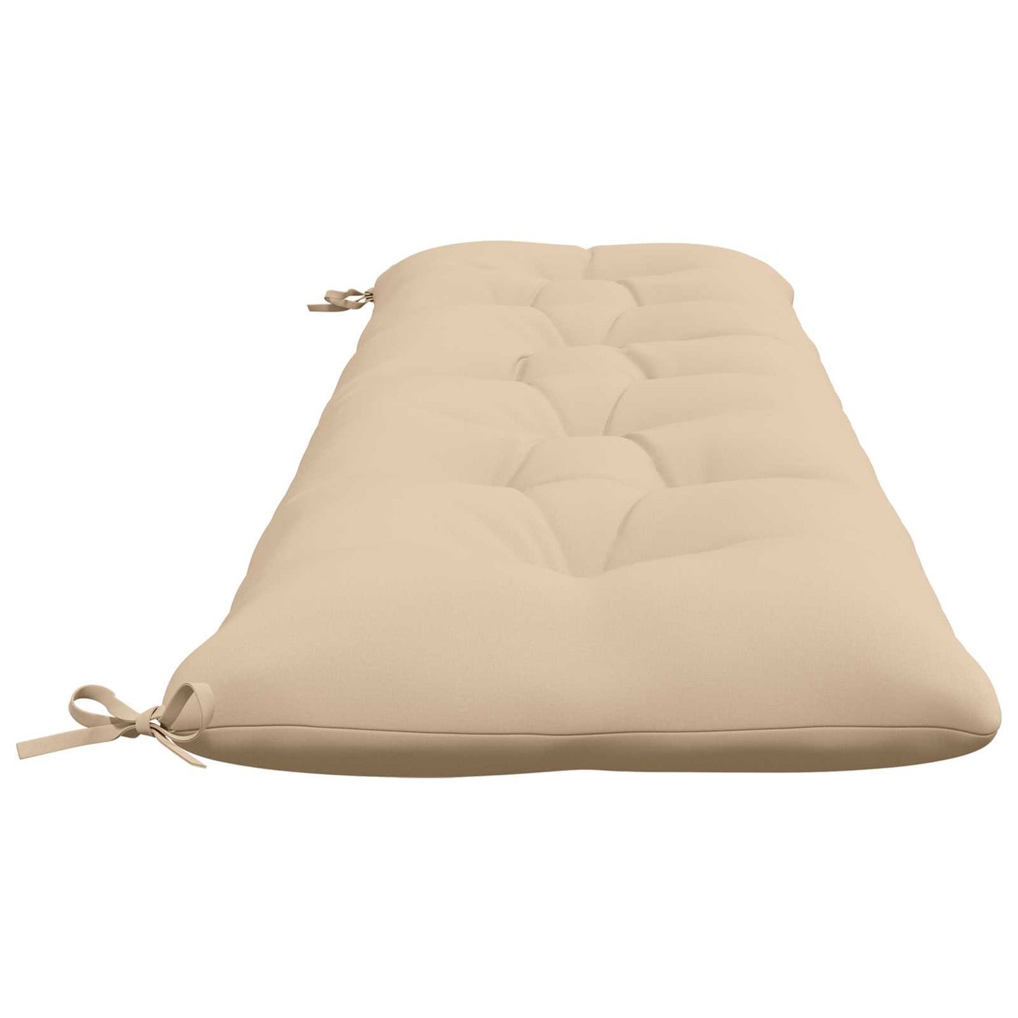 vidaXL Μαξιλάρι πάγκου VIANEN 100% Πολυεστέρας Κρεμ 190 x 50 x 12 εκ