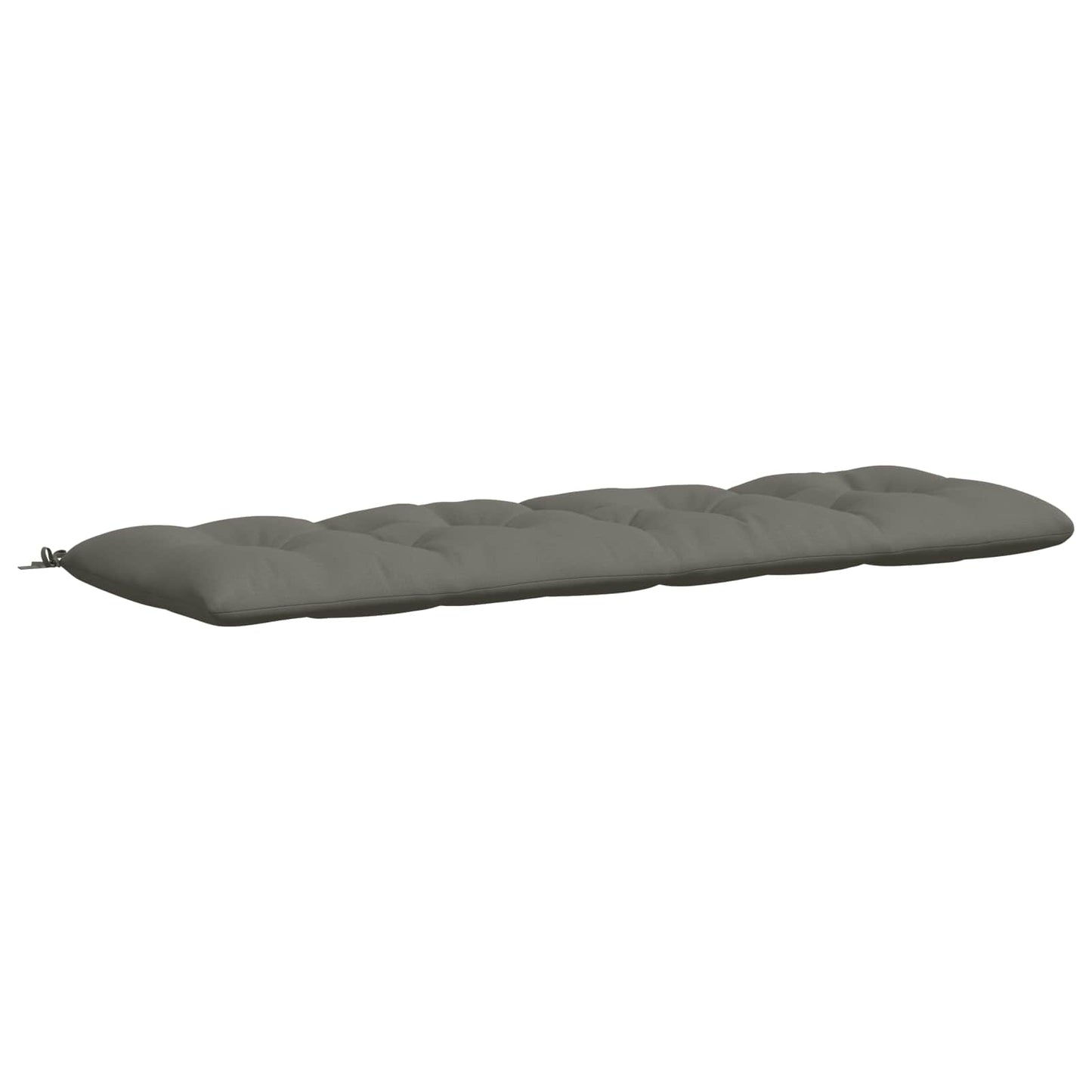 vidaXL Μαξιλάρι πάγκου VIANEN 100% Πολυεστέρας Γκρι 190 x 60 x 12 εκ
